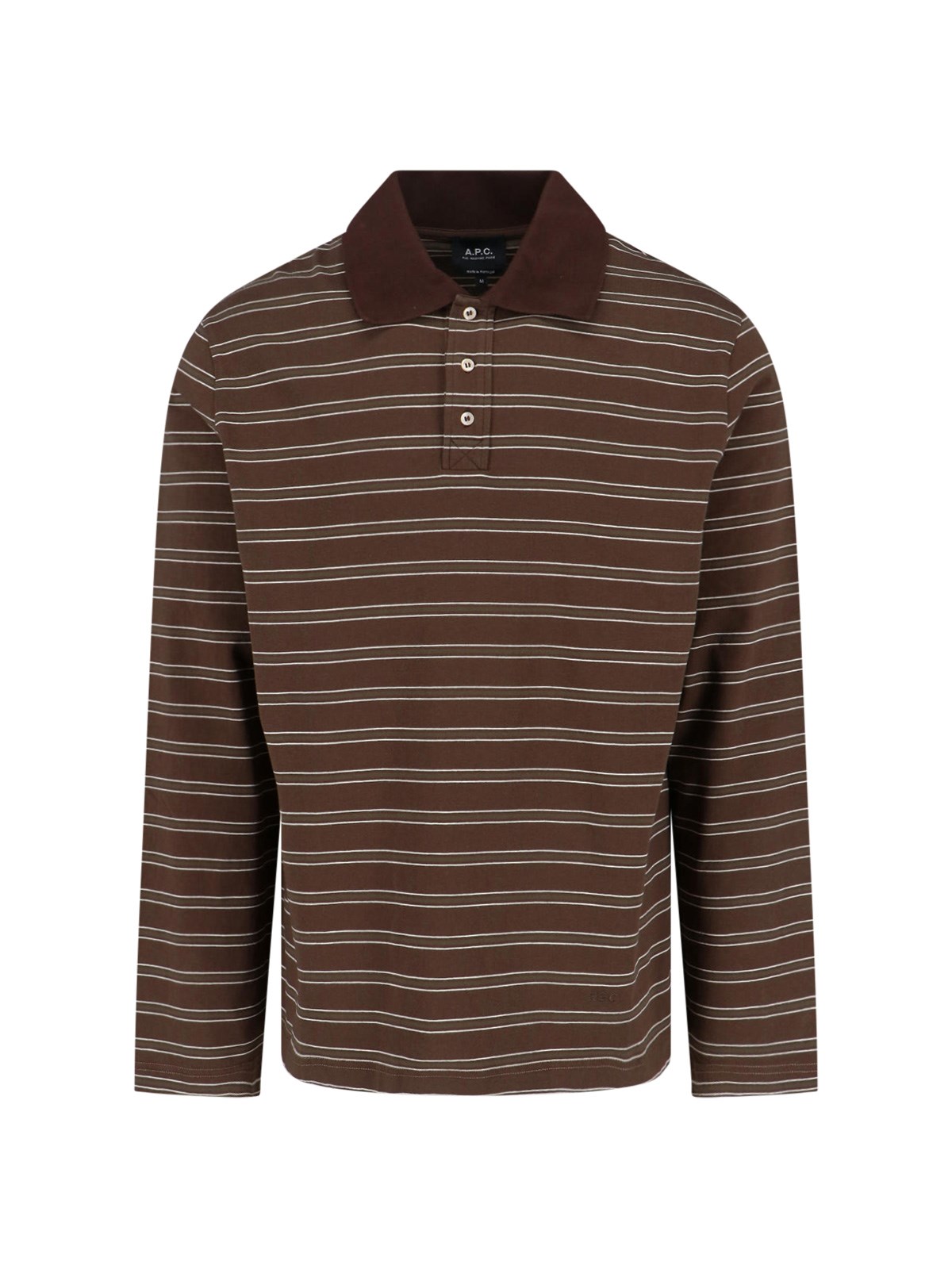 A.P.C. Striped Polo Shirt