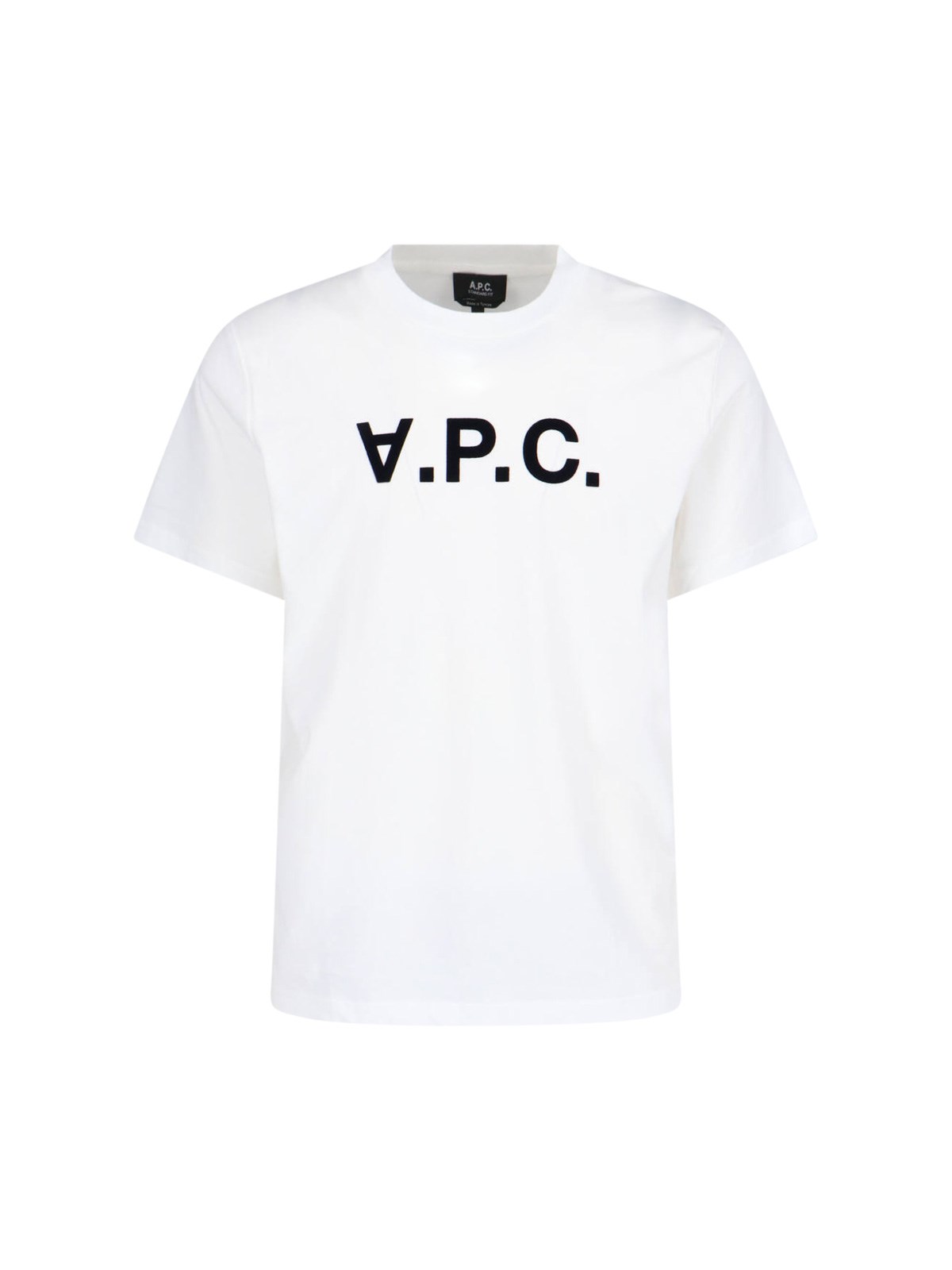 Apc A.p.c. Standard Grand Vpc Cotton T-shirt In White