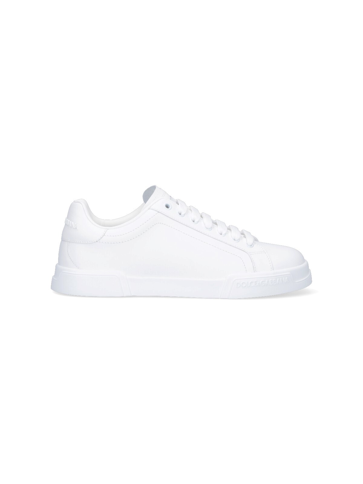 Dolce & Gabbana "portofino Vintage" Sneakers In White