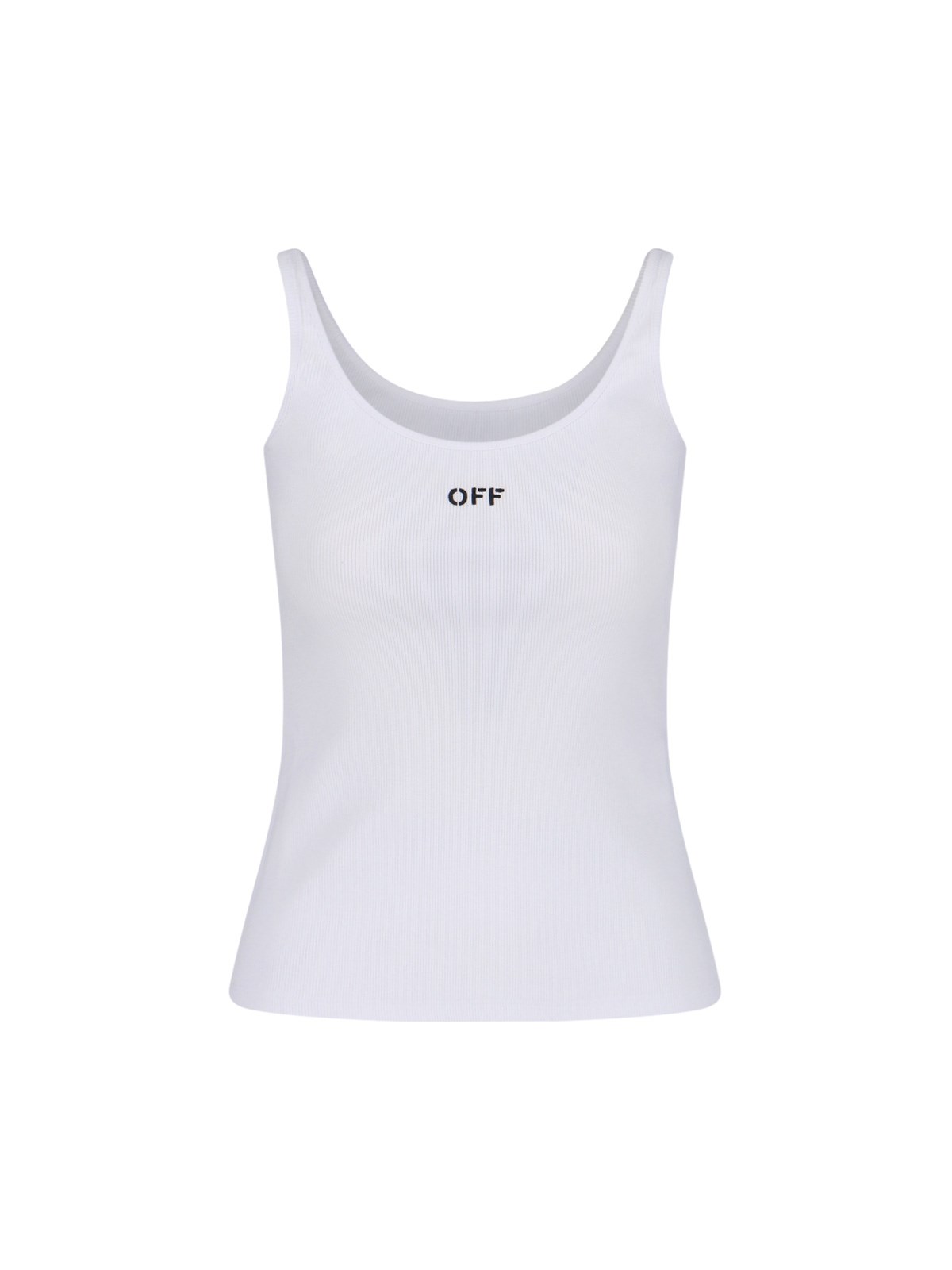 Off-white Logo Tank Top In White