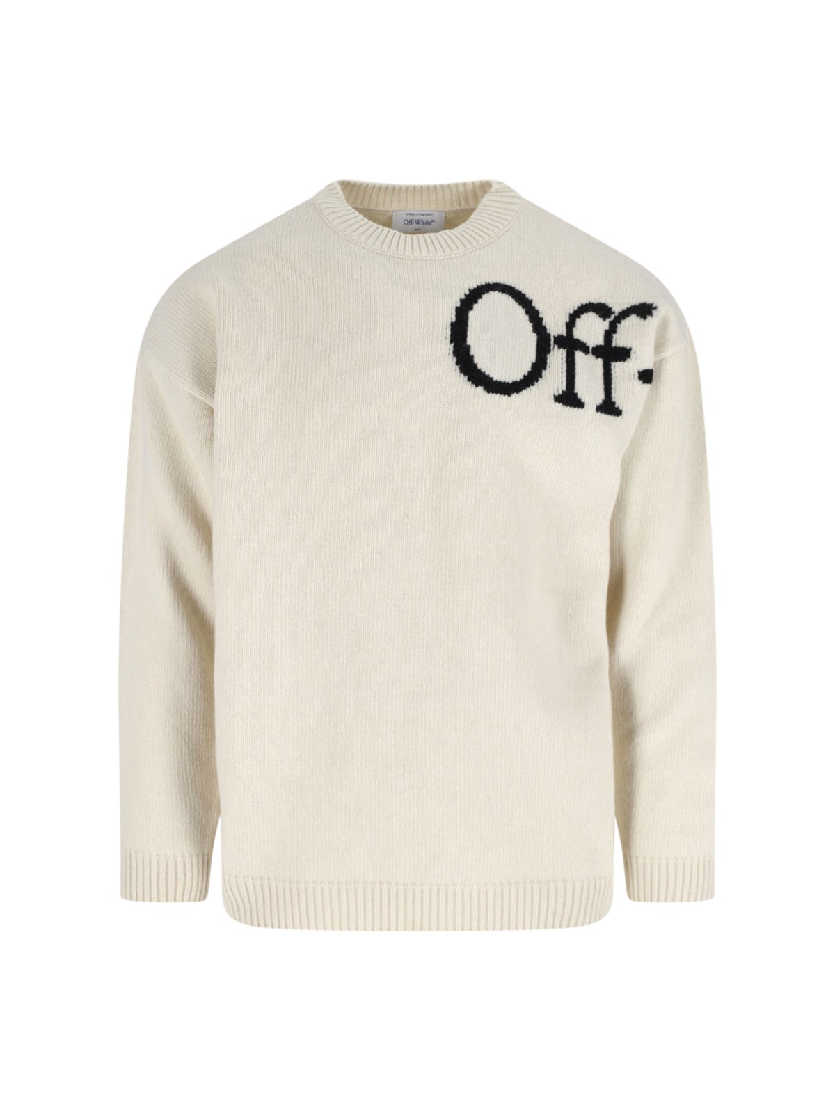 Off-white Bookish Sweater In White