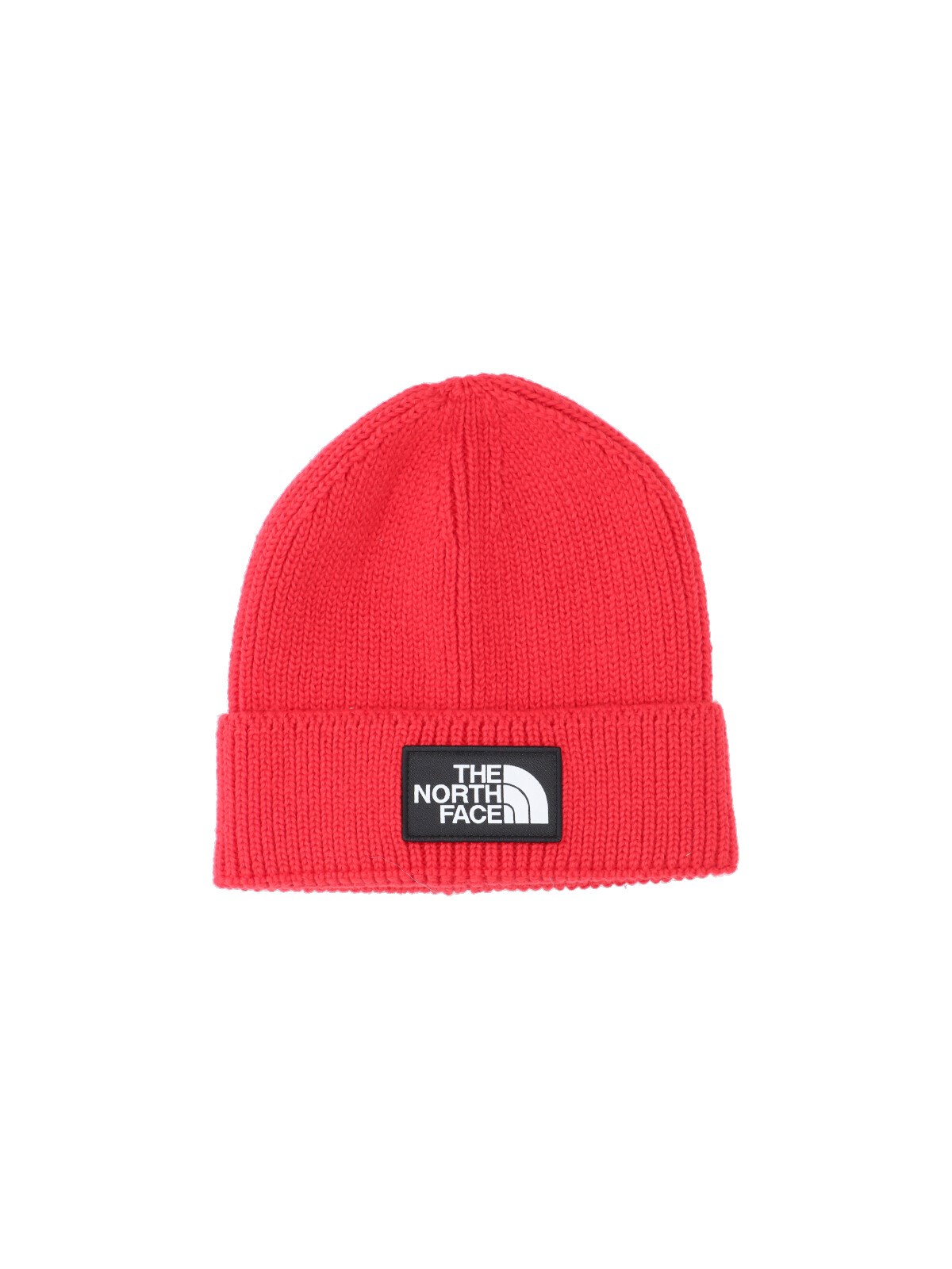 The North Face 'logo Box' Beanie In Red