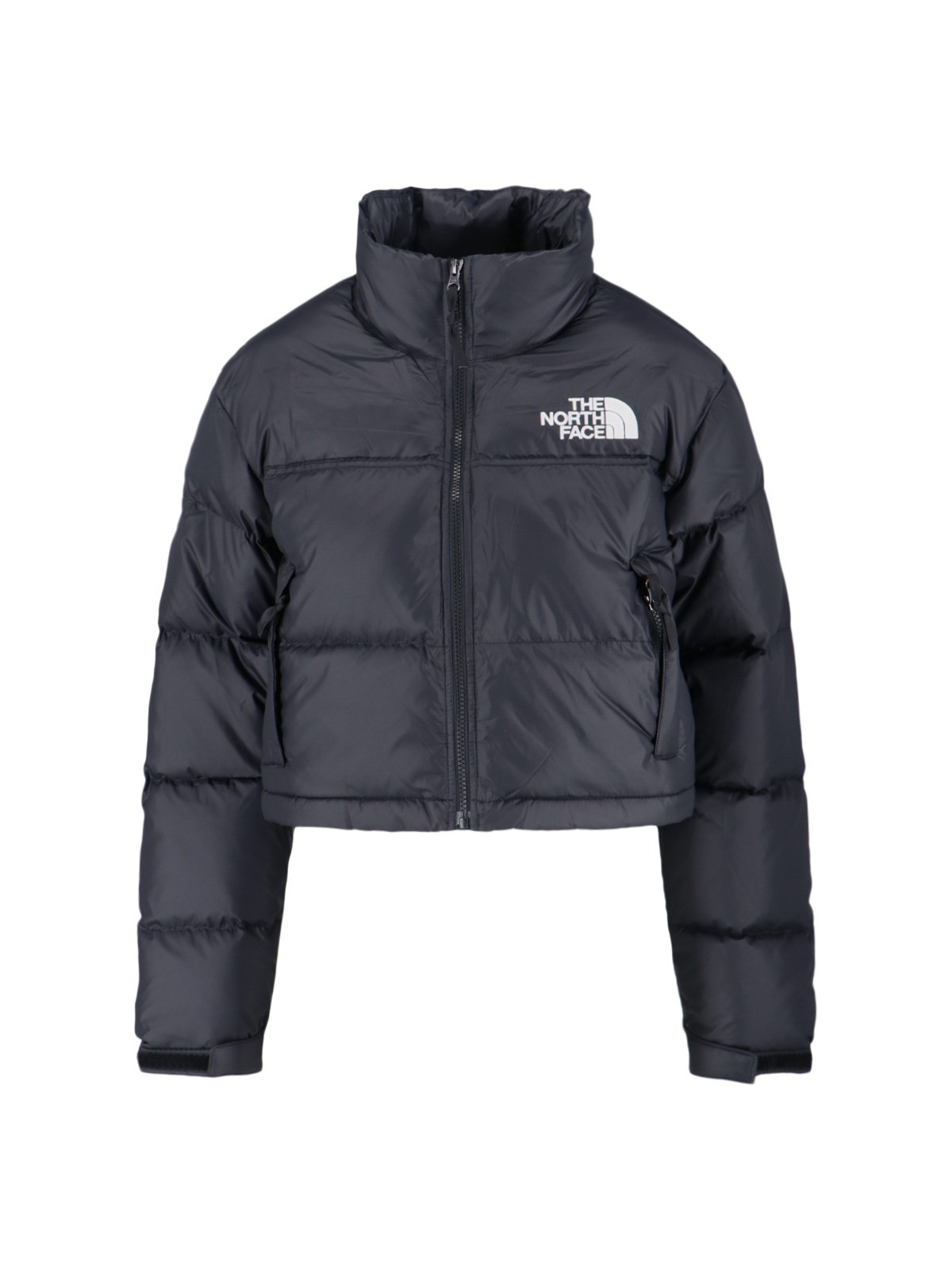 The North Face 'nuptse' Short Down Jacket In Black