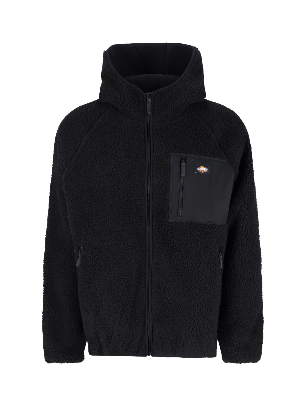 Dickies 'central High' Zip Sweatshirt In Black