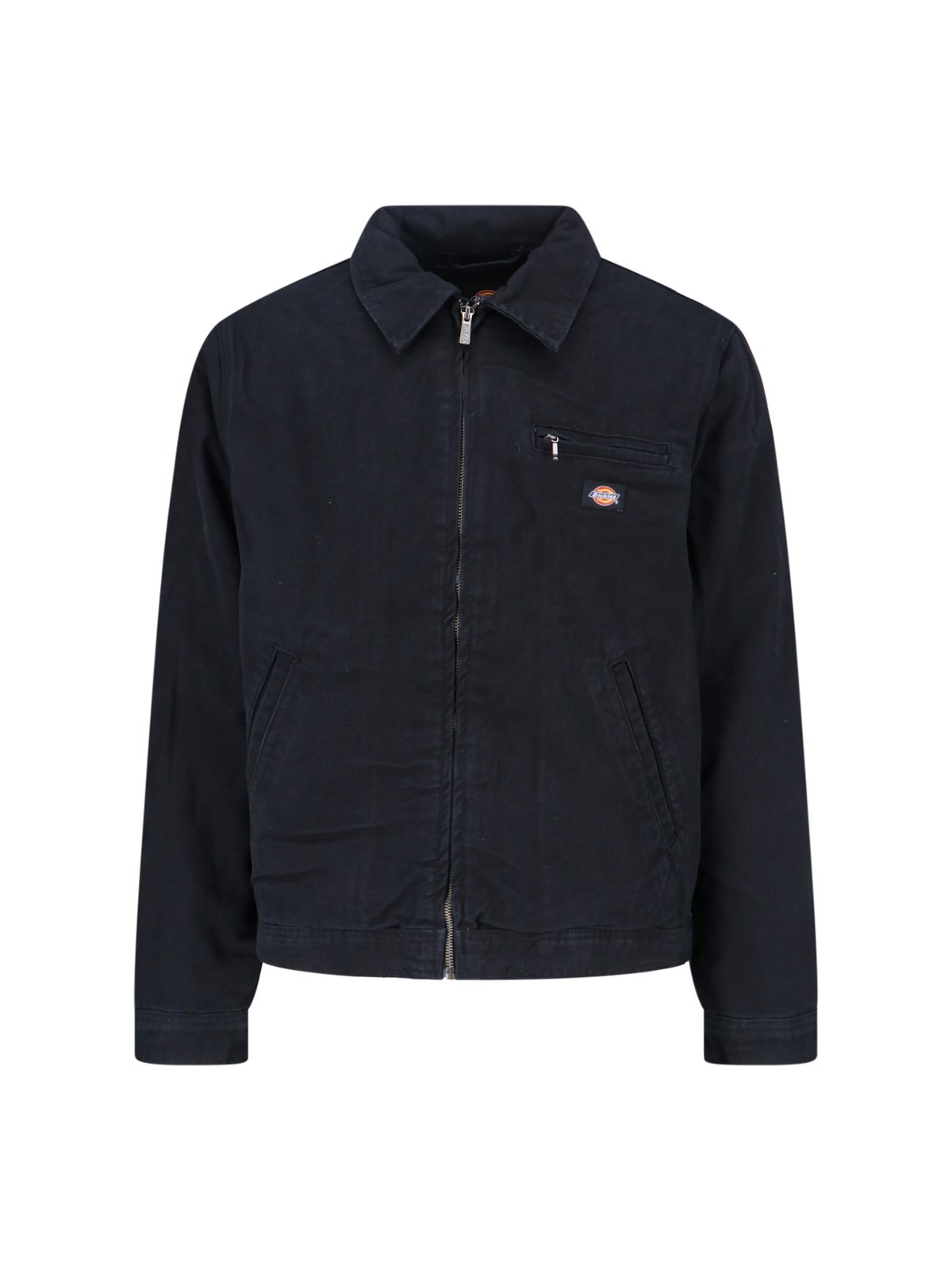 Dickies Versatile Jacket With Zippered Chest Pocket In Blue