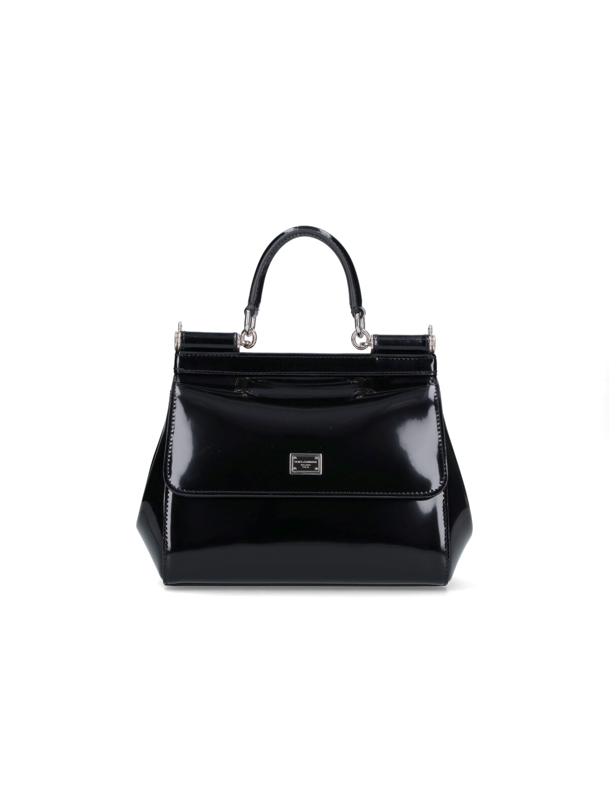 Dolce & Gabbana Medium Handbag "sicily" In Black