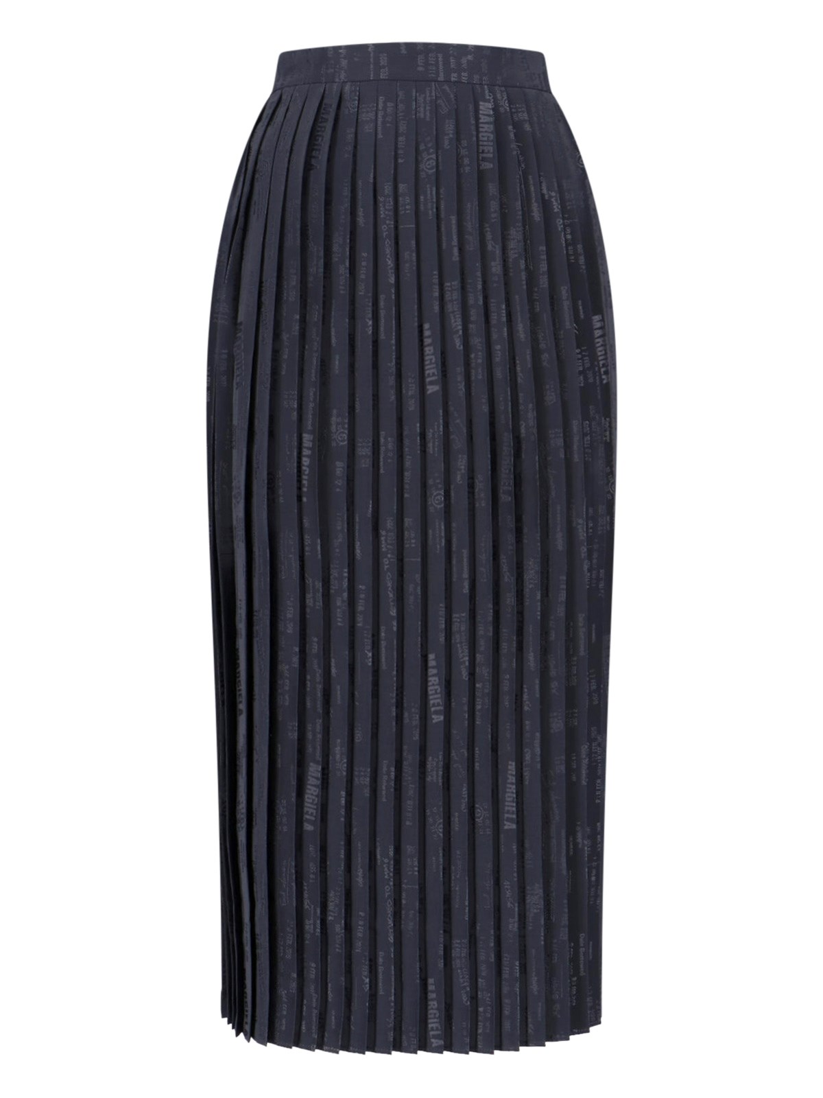 MM6 Maison Margiela Pleated Midi Skirt