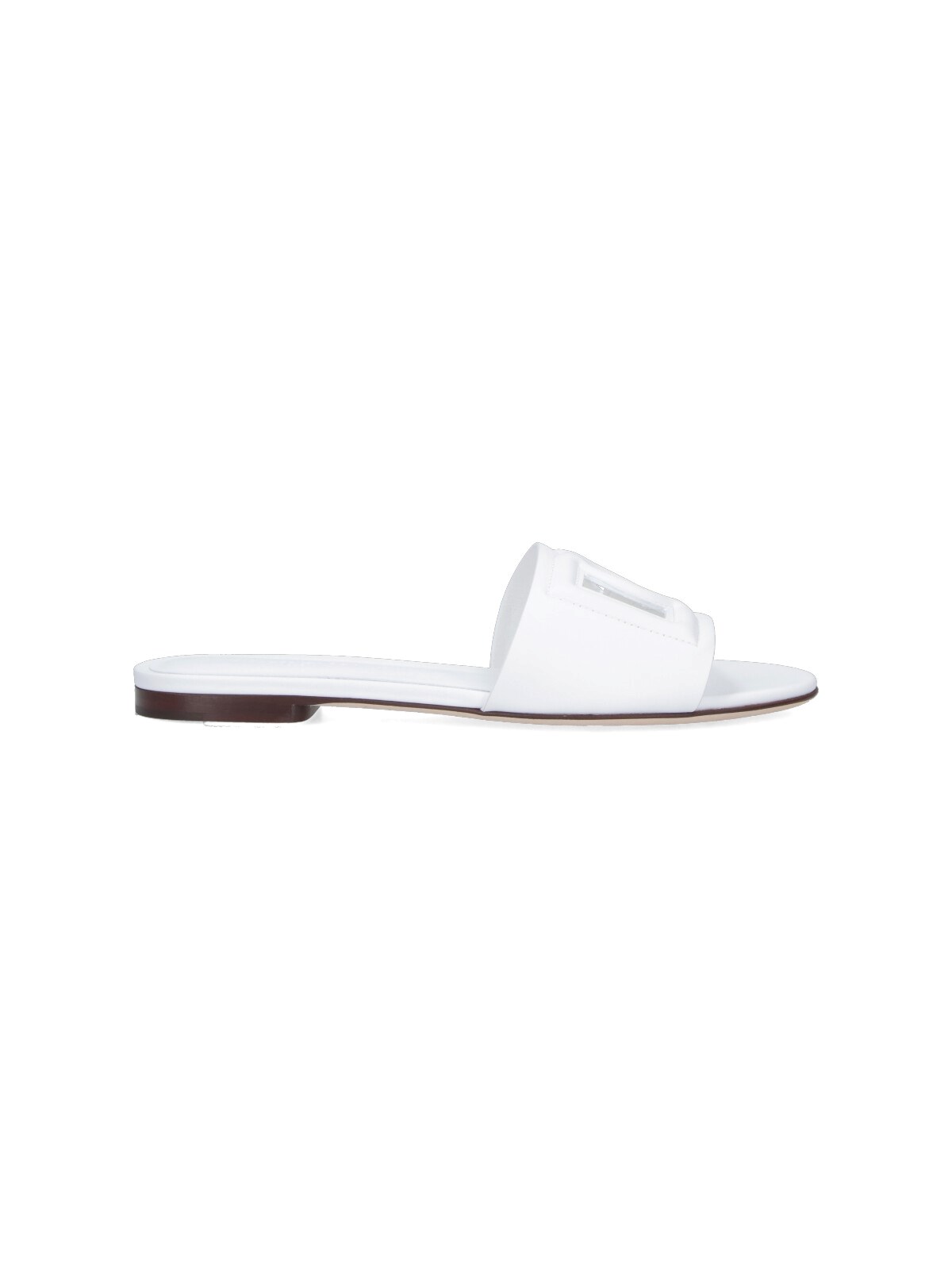 Dolce & Gabbana 'dg Millennials' Logo Slides In White