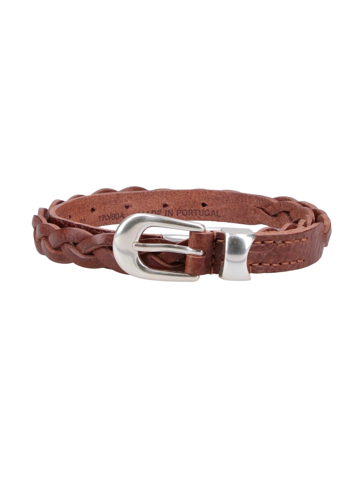Our Legacy Woven Leather Belt "2 Cm"