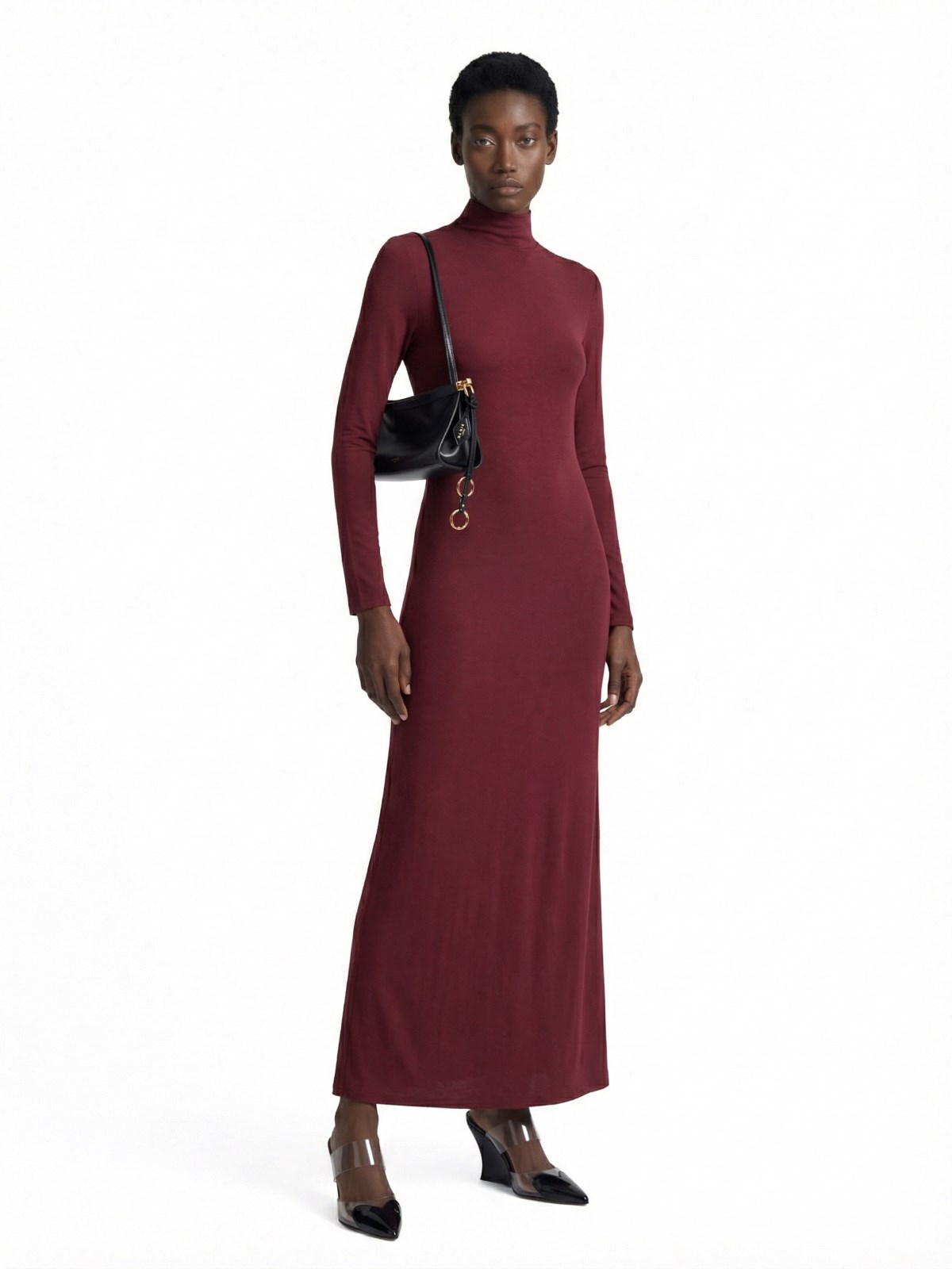 maxi dresses with slit Daisy Side Slit Evening Maxi Dress White / XL