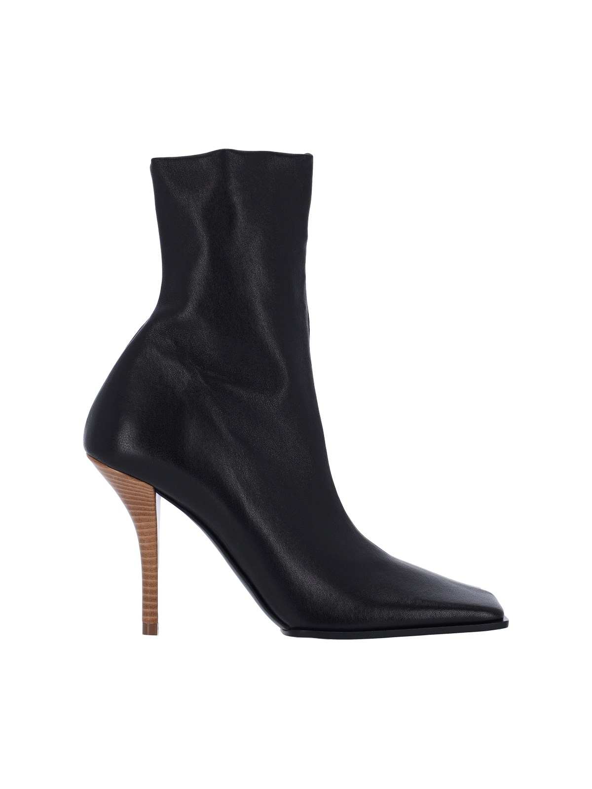 Alaïa 'sot Square' Ankle Boots In Black