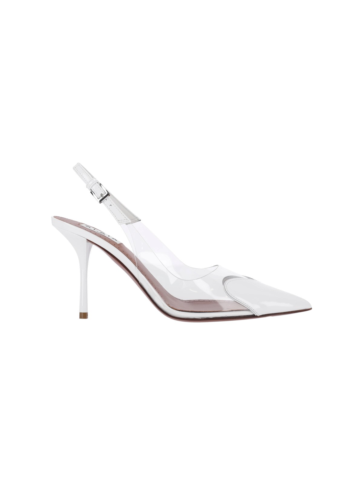Alaïa "le Caur" Slingback Pumps In White