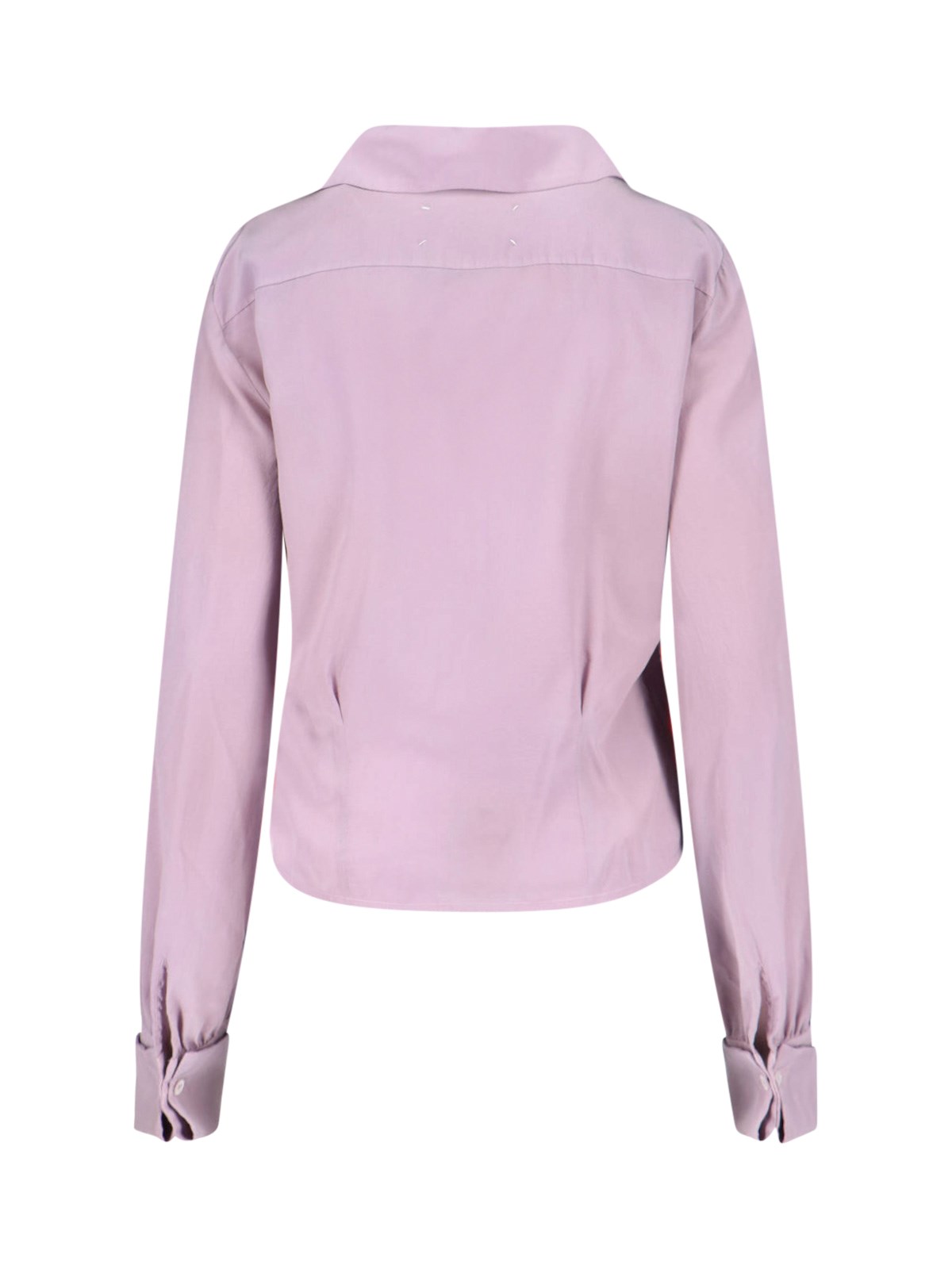 Maison margiela 'four stitches' silk shirt available on SUGAR - 198074