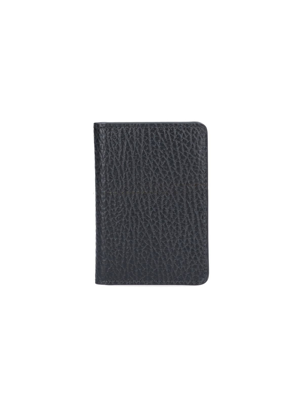 Maison Margiela Four Stitches Card Holder In Black