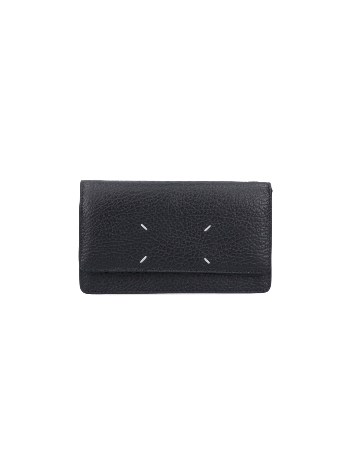 Maison Margiela Recicla Chain Wallet In Black
