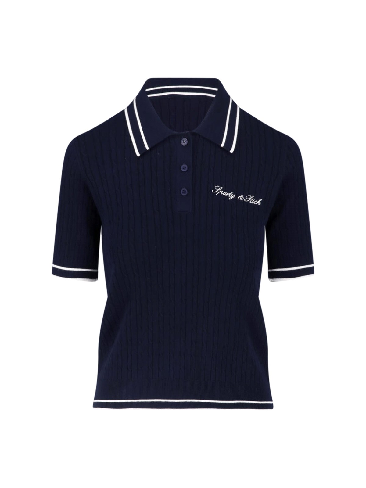 Sporty & Rich Polo "Signature Logo"