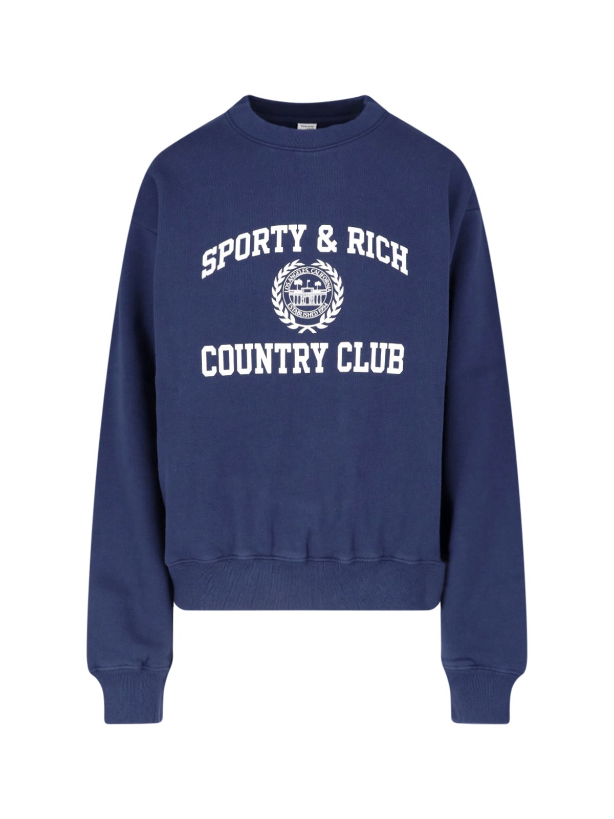 Sporty & Rich Felpa "Varsity Crest"