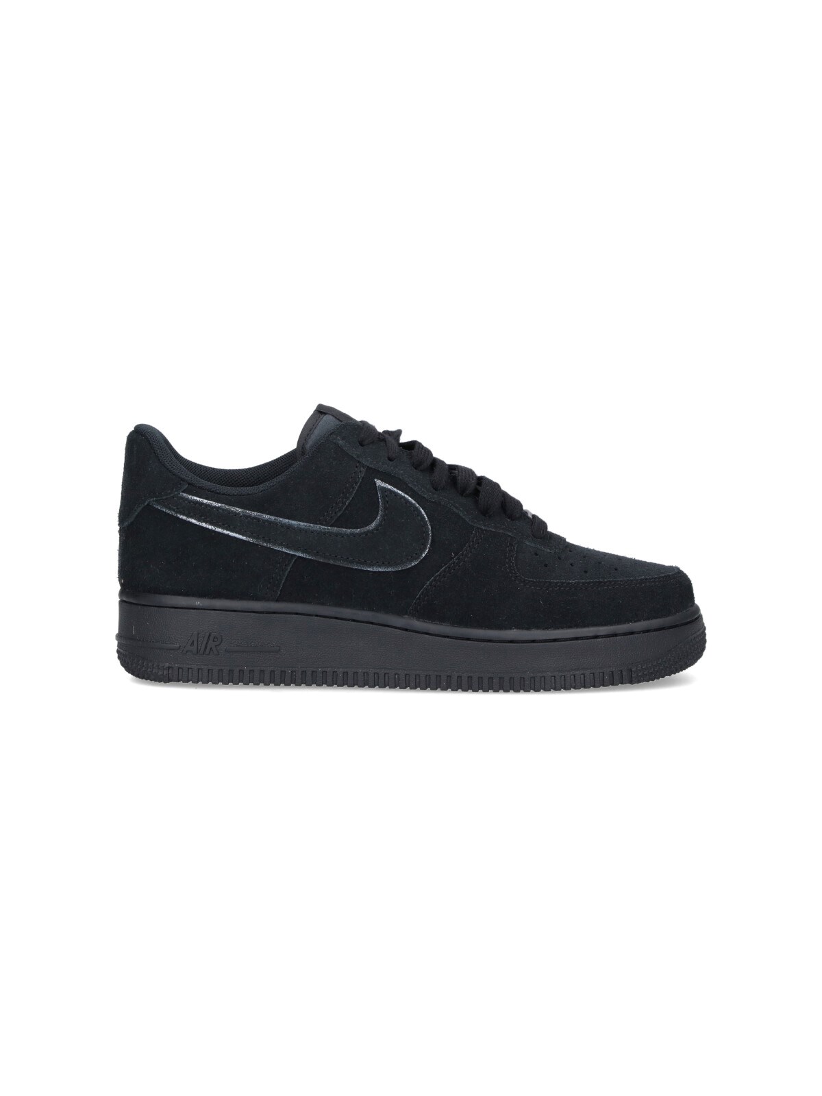 Nike Men's Air Force 1 Low Jewel Casual Shoes In Black