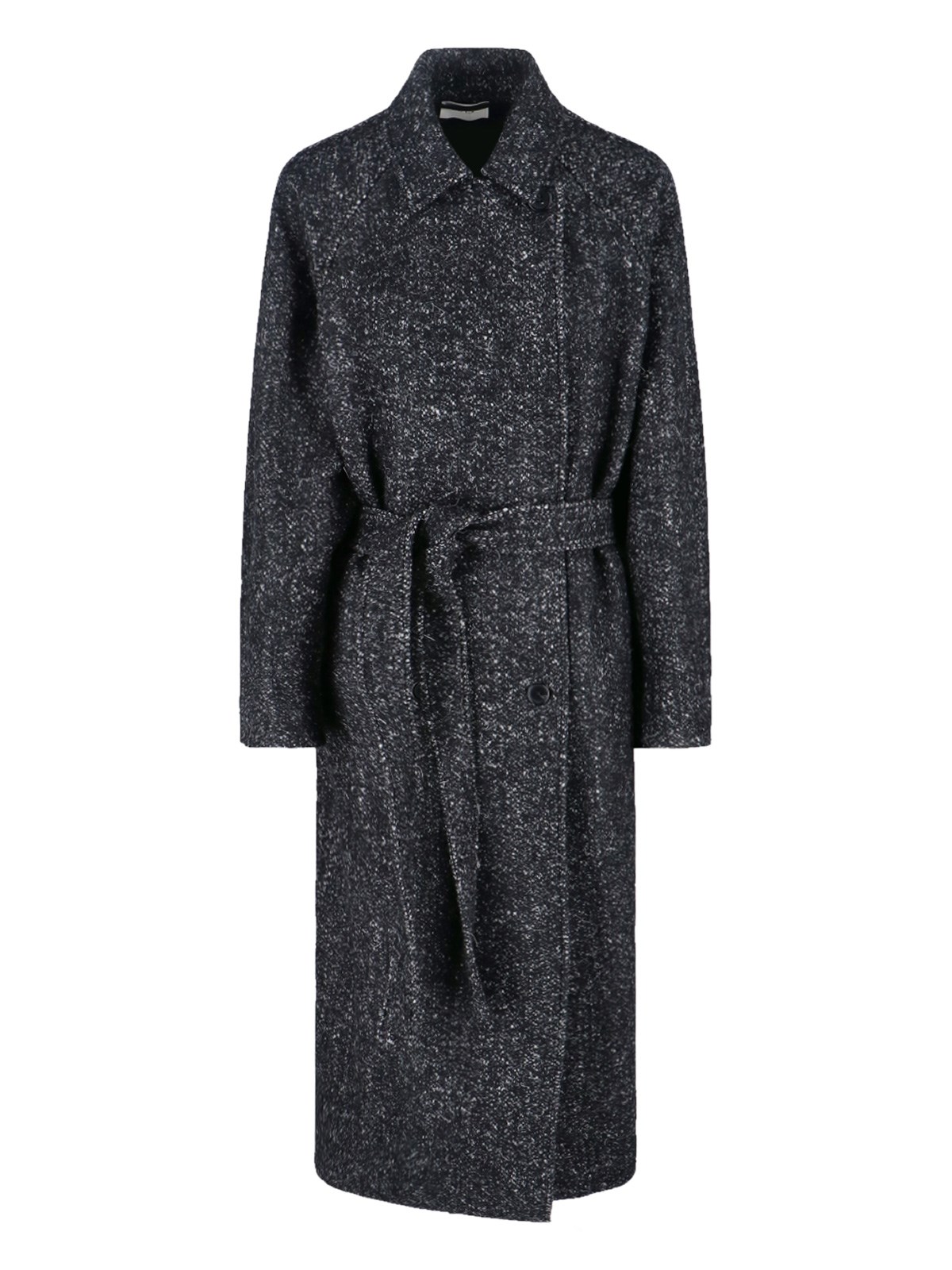 The Row 'macaria' Coat In Black