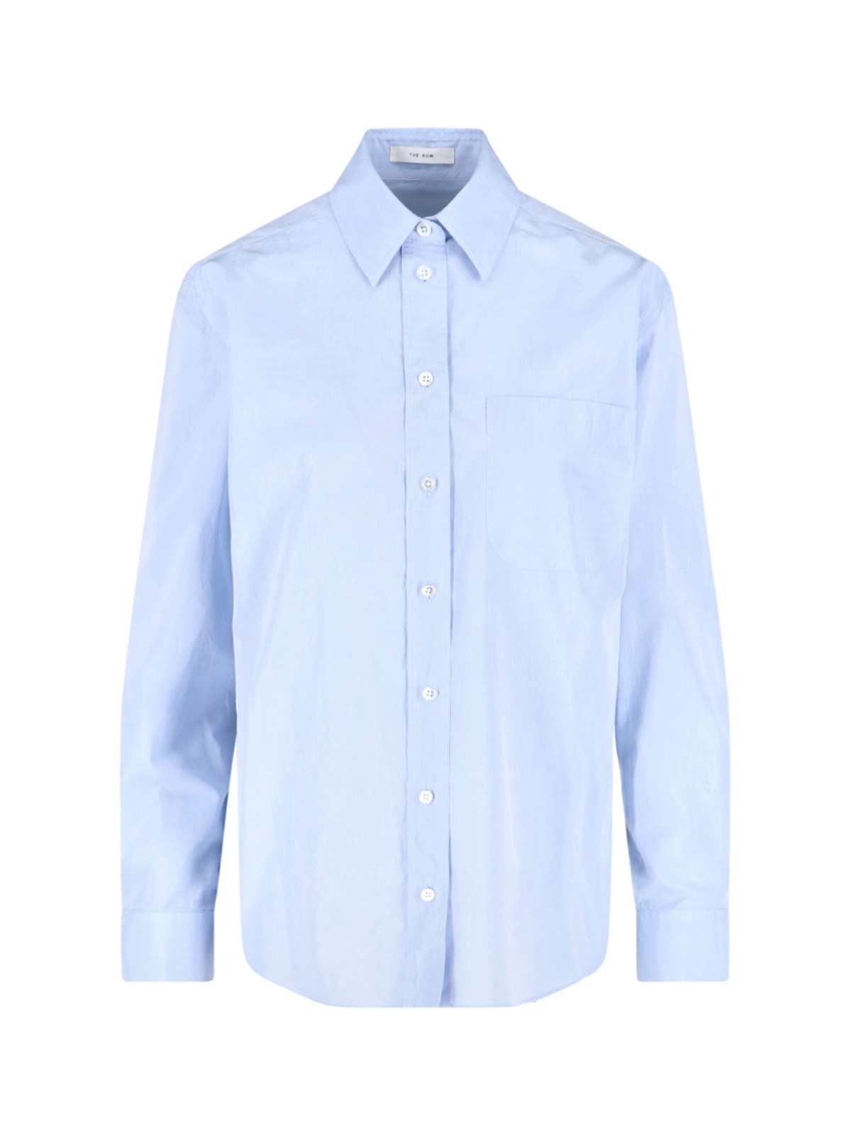 The Row 'gavina' Shirt In Blue
