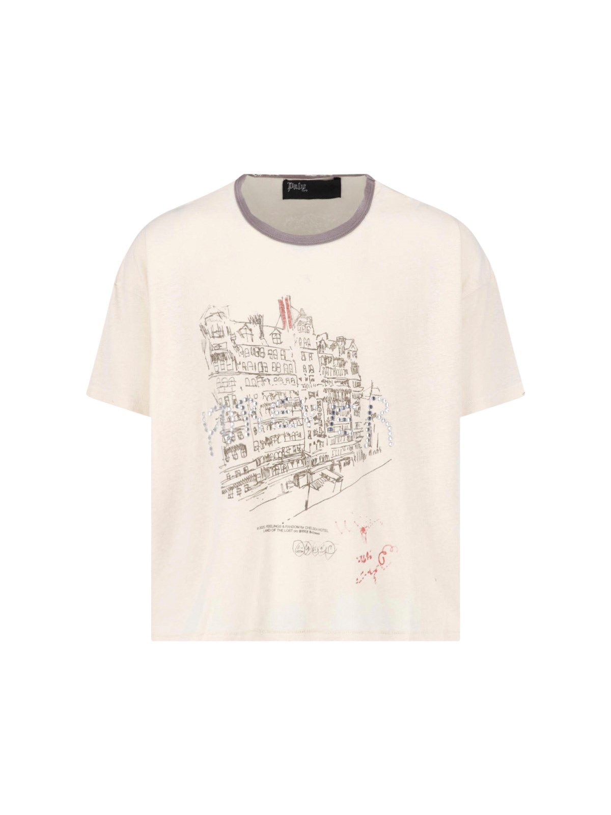 Paly T-shirt "chelsea Hotel" In White