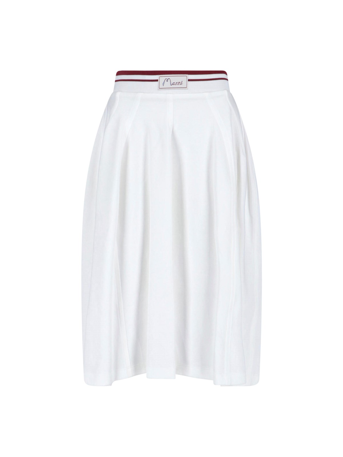 Marni Logo Midi Skirt