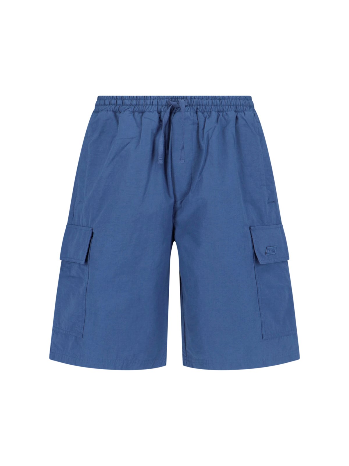Autry Uomo Blu Pantaloncini Sportivi Cargo
