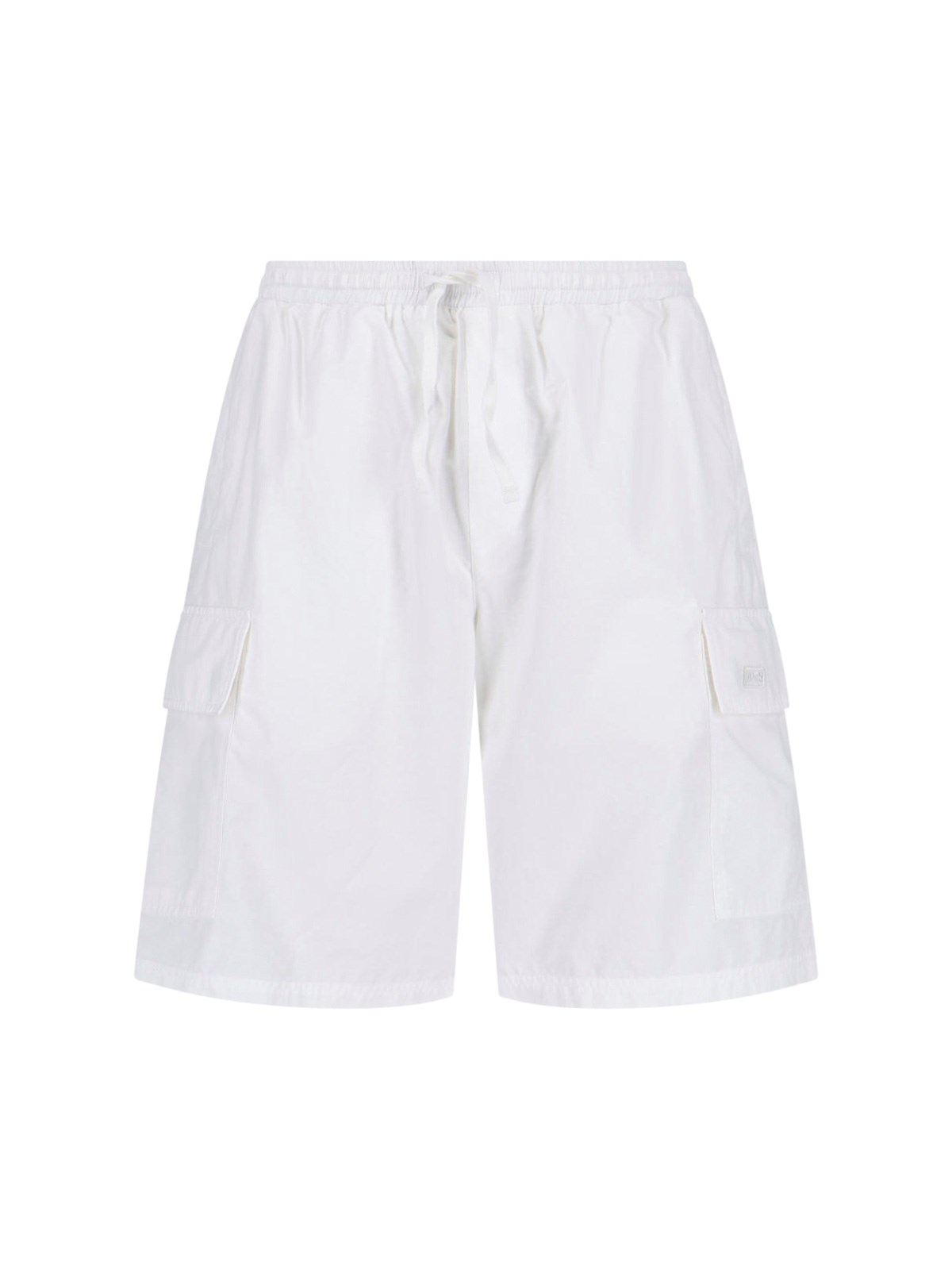 Autry Uomo Bianco Pantaloncini Sportivi Cargo