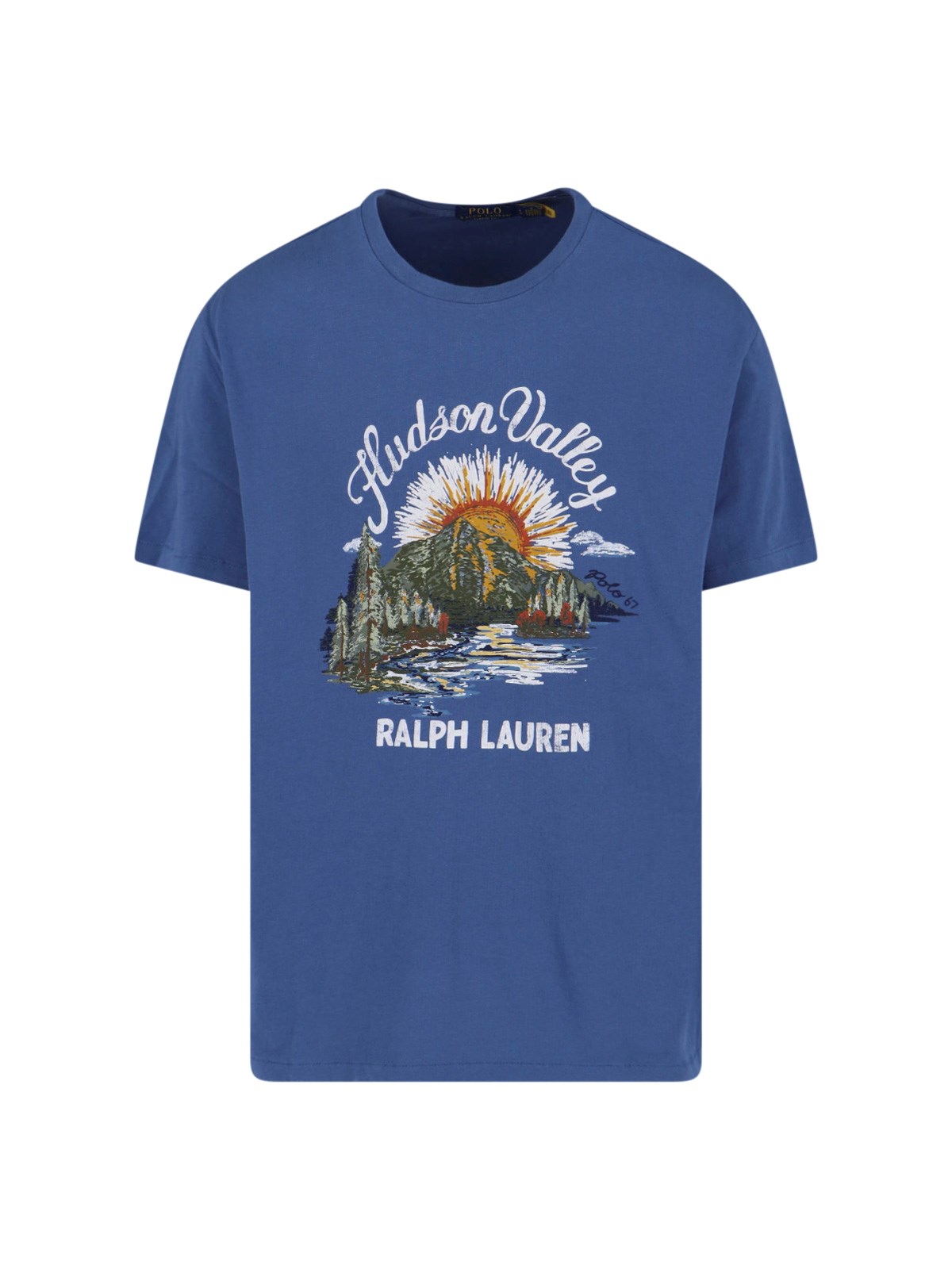 Polo Ralph Lauren Uomo Blu T-Shirt "Classic Fit"