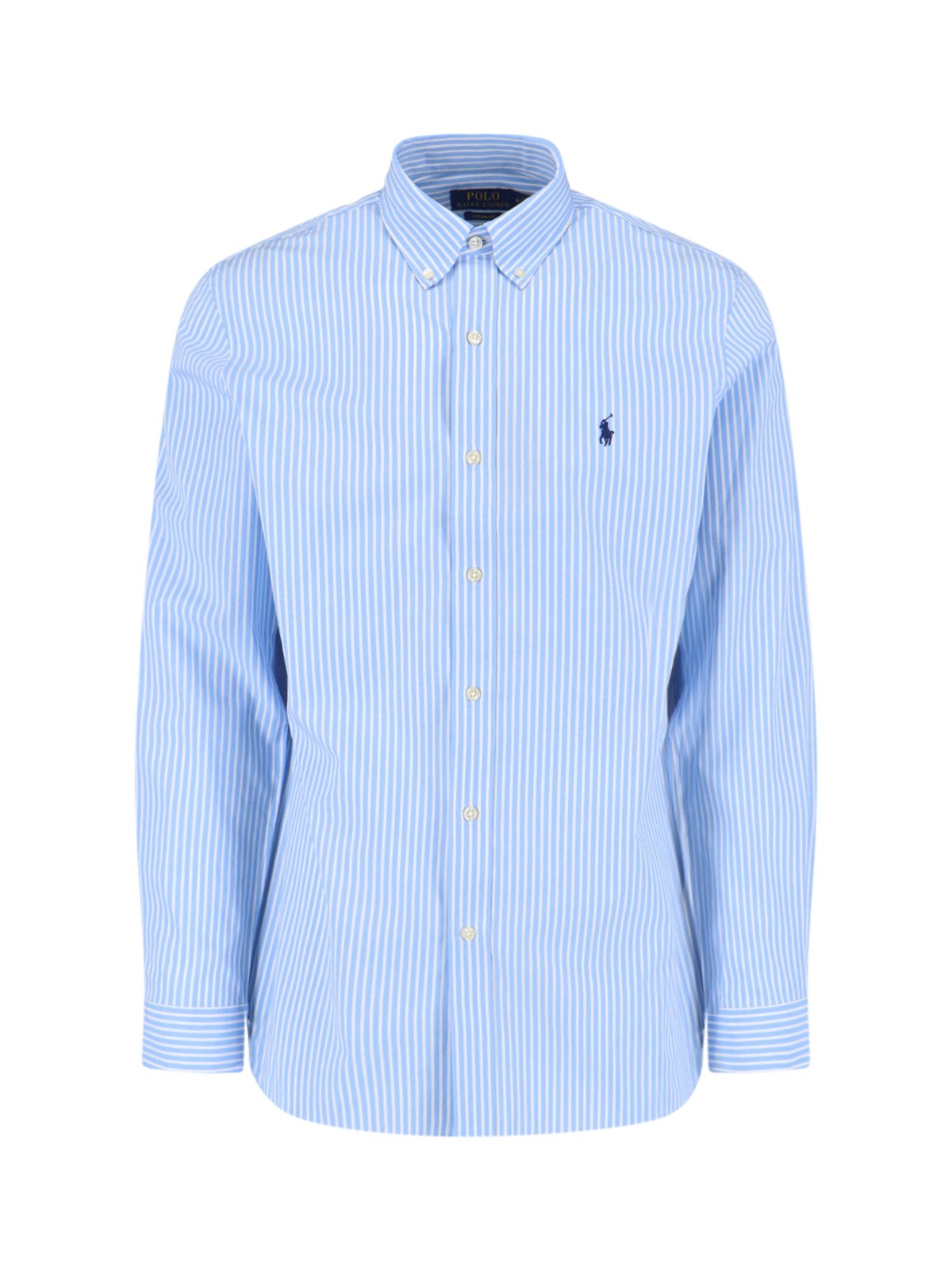 Polo Ralph Lauren Uomo Azzurro Camicia Logo