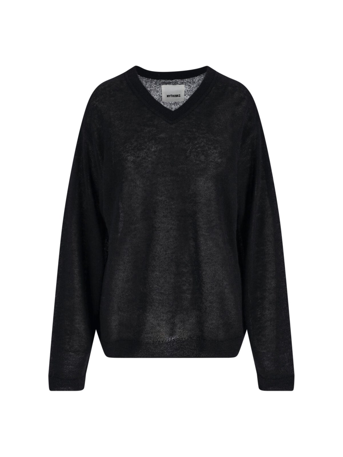 Mythinks Alpaca Blend Sweater In Blue