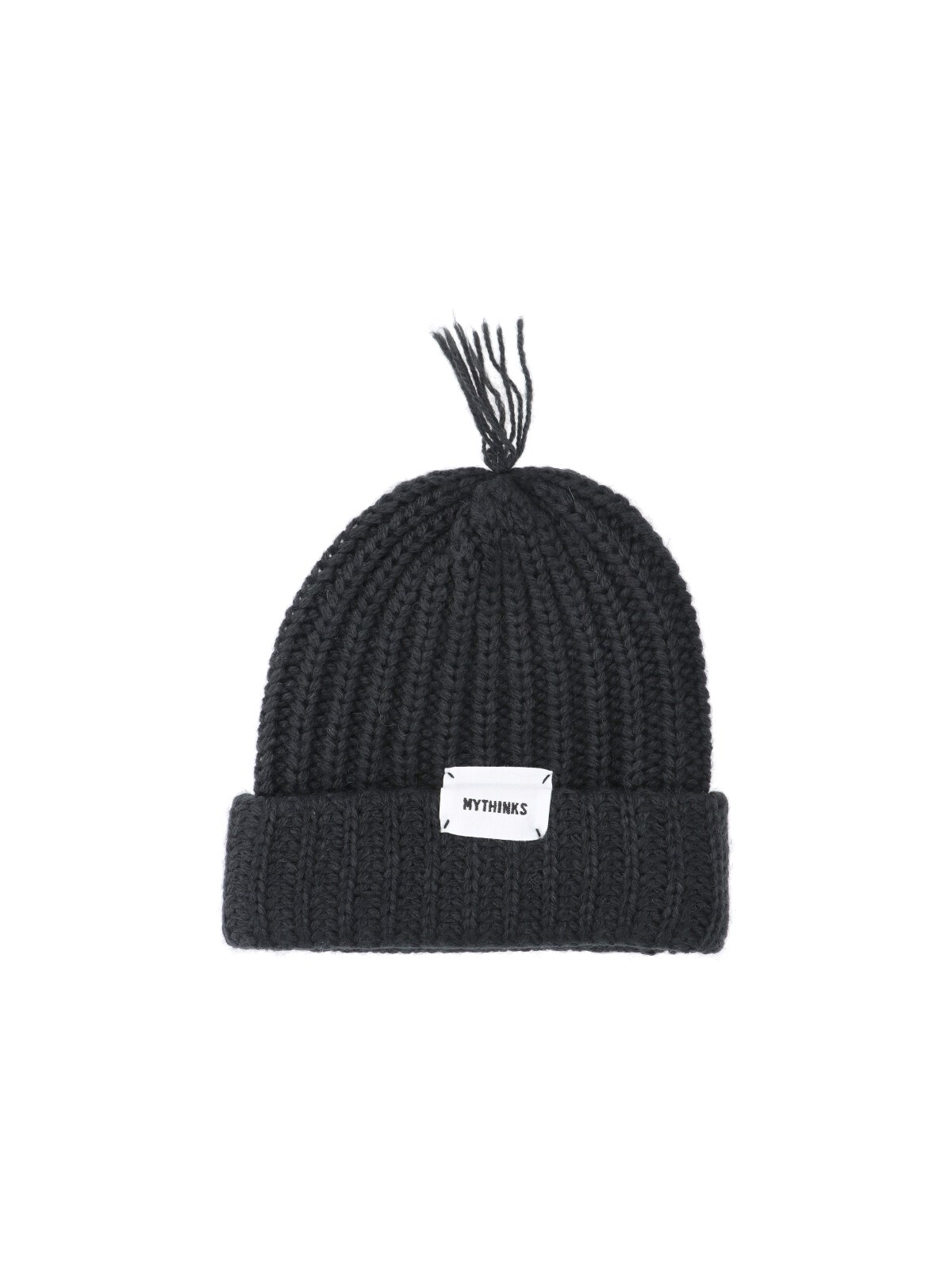 Mythinks Wool Blend Beanie In Black