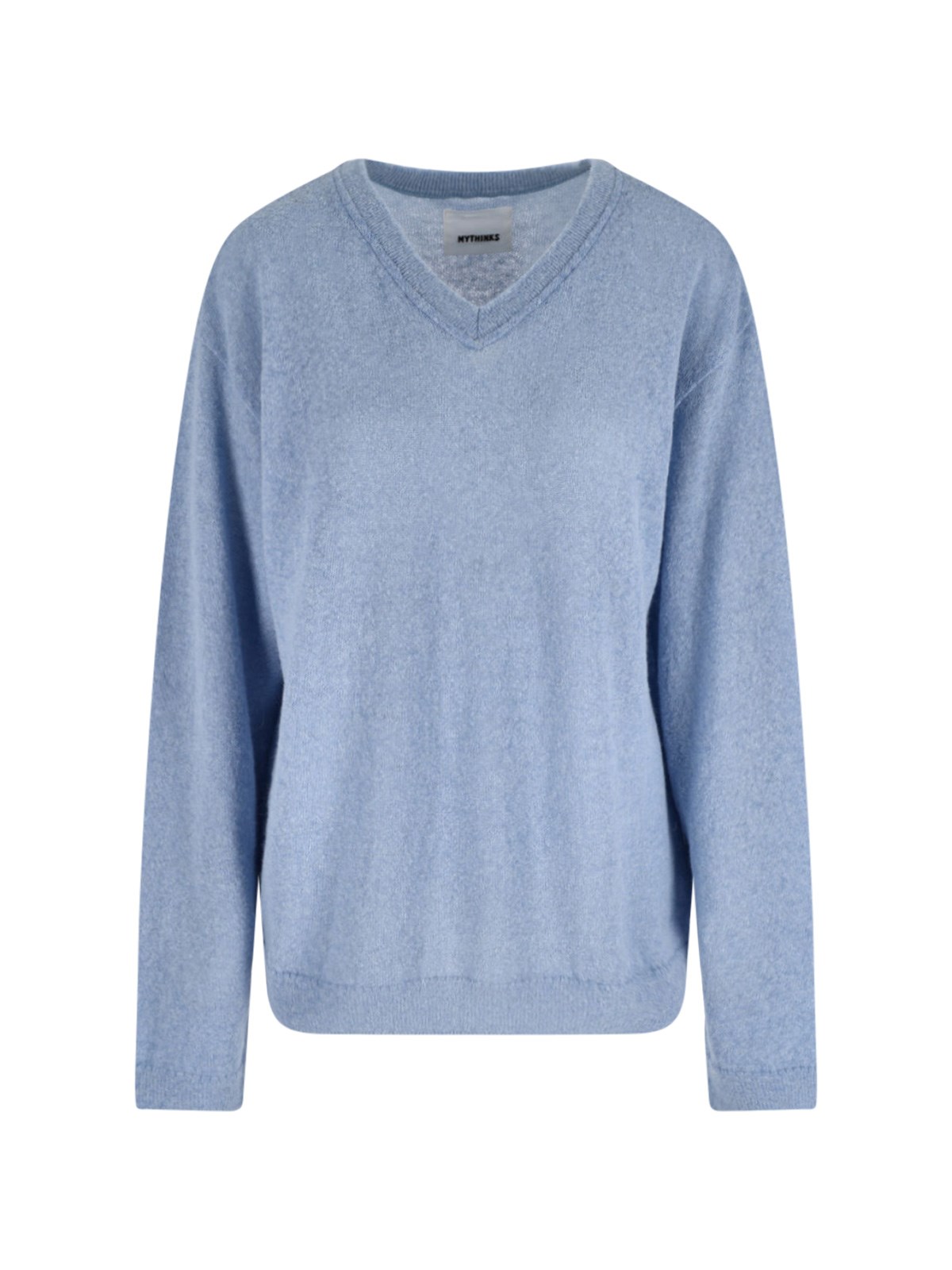 Mythinks V-neck Sweater In Blue