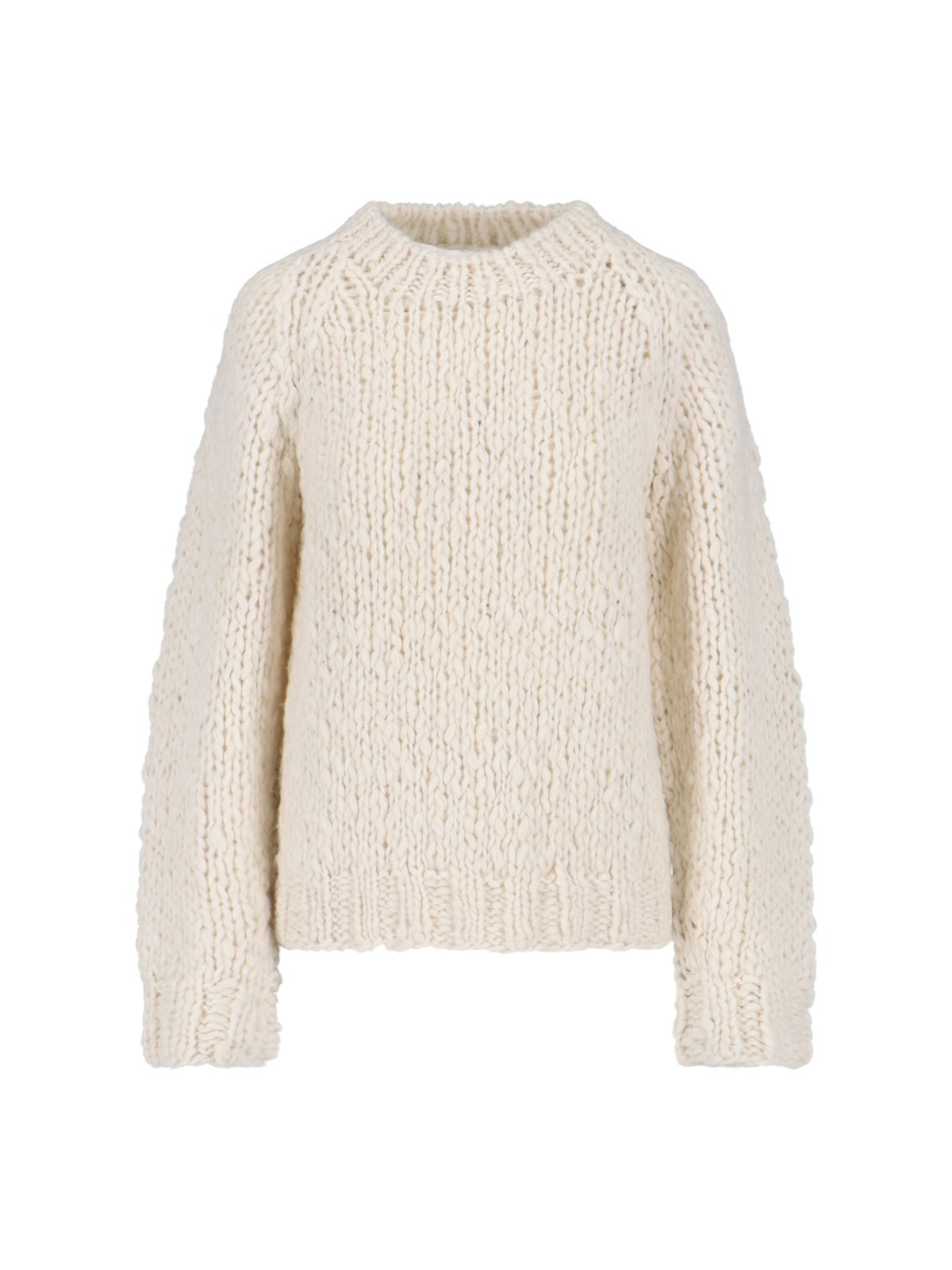 Lvir Alpaca Blend Sweater In Neutral