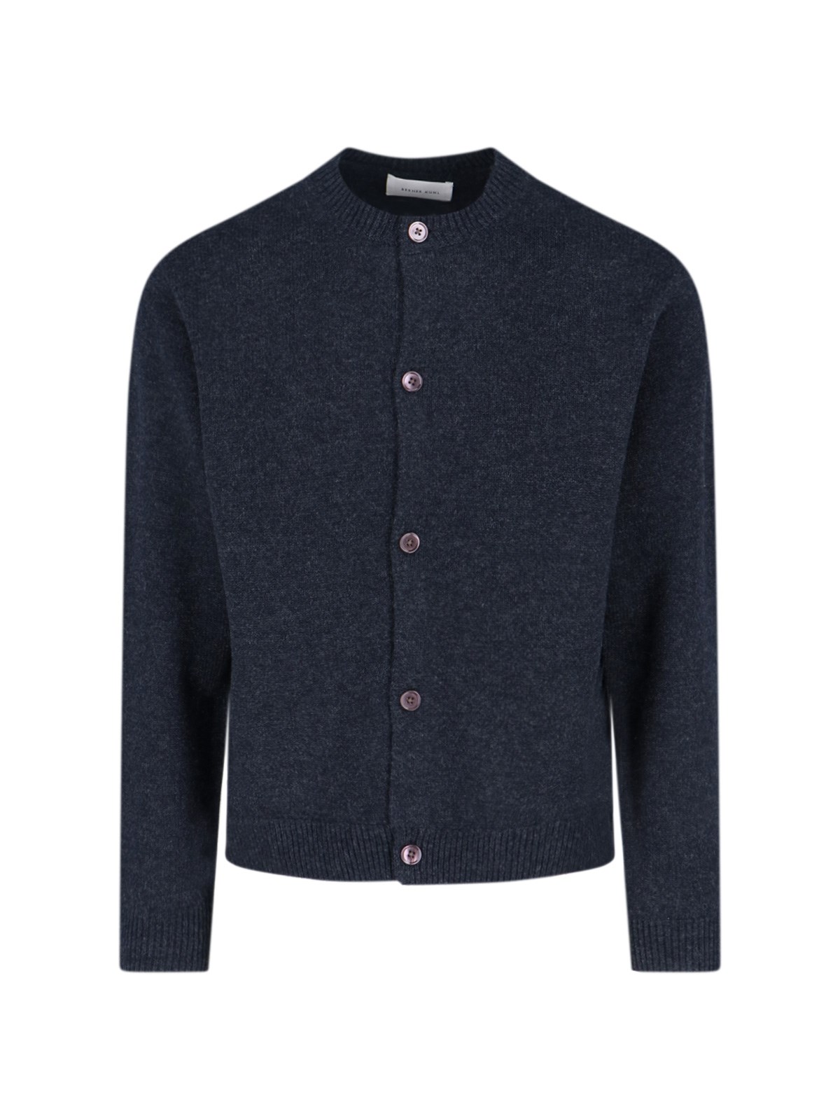 Berner Kuhl Blue Wool Cardigan In Blue