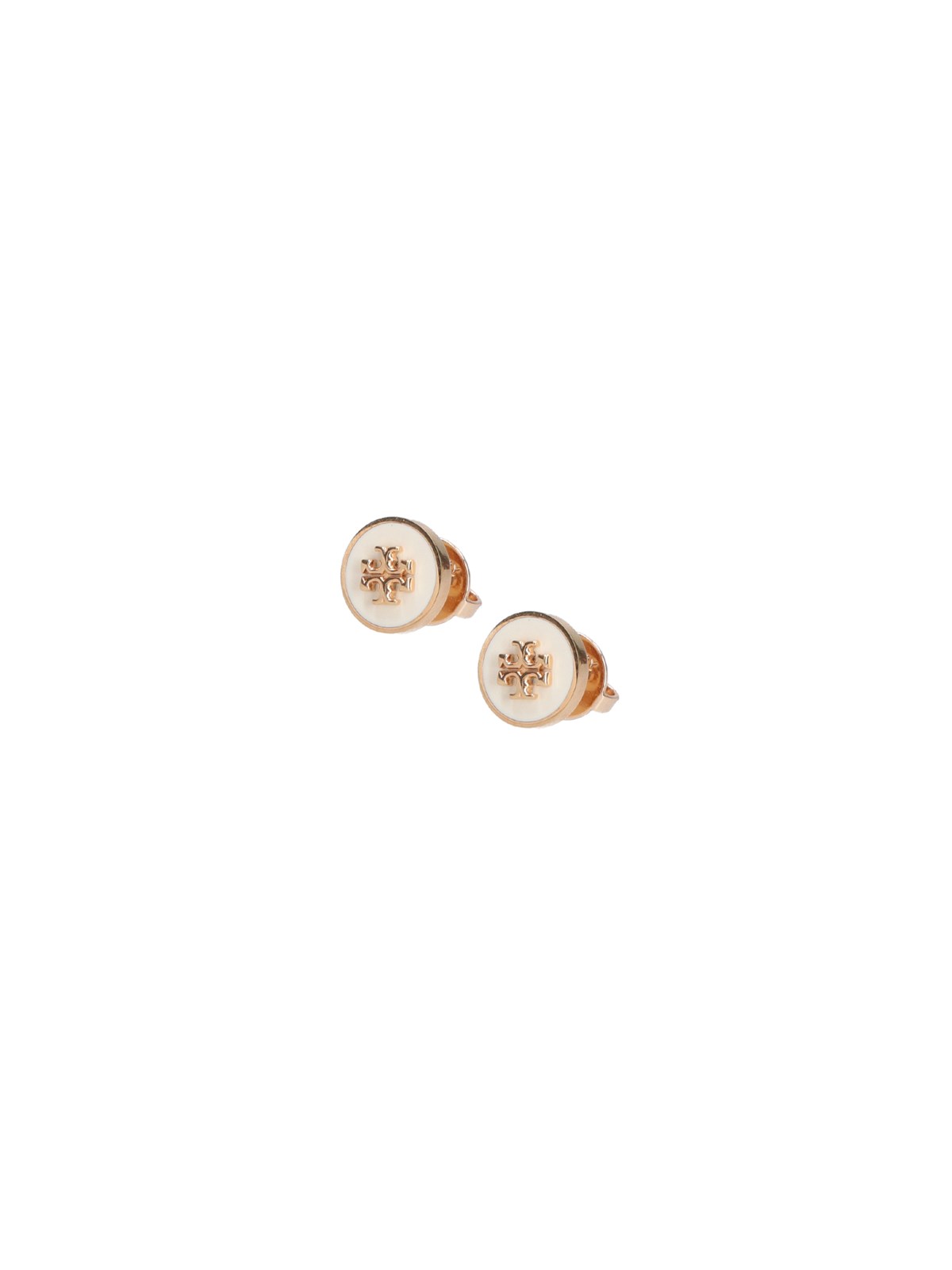 Tory Burch Kira Button Earrings In Gold