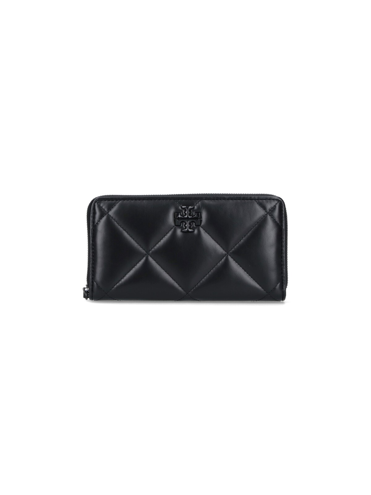 Tory Burch Continental Wallet "kira" In Black