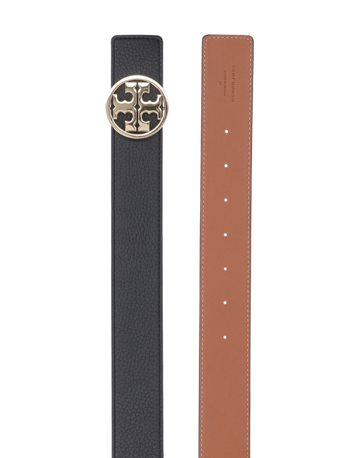 Tory Burch Miller Reversible Belt Tory Burch | Miller Reversible Belt | Women | Black  main image 2