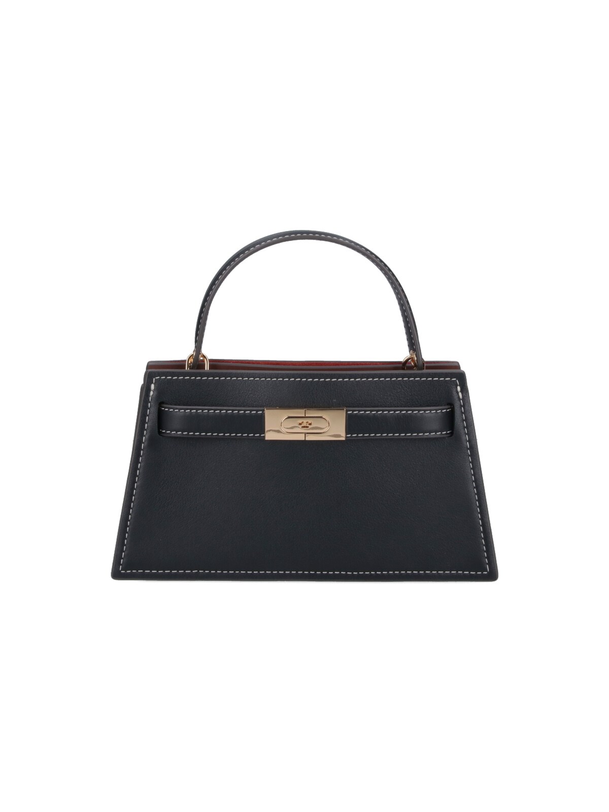 Tory Burch "lee Radziwill" Petite Bag In Black