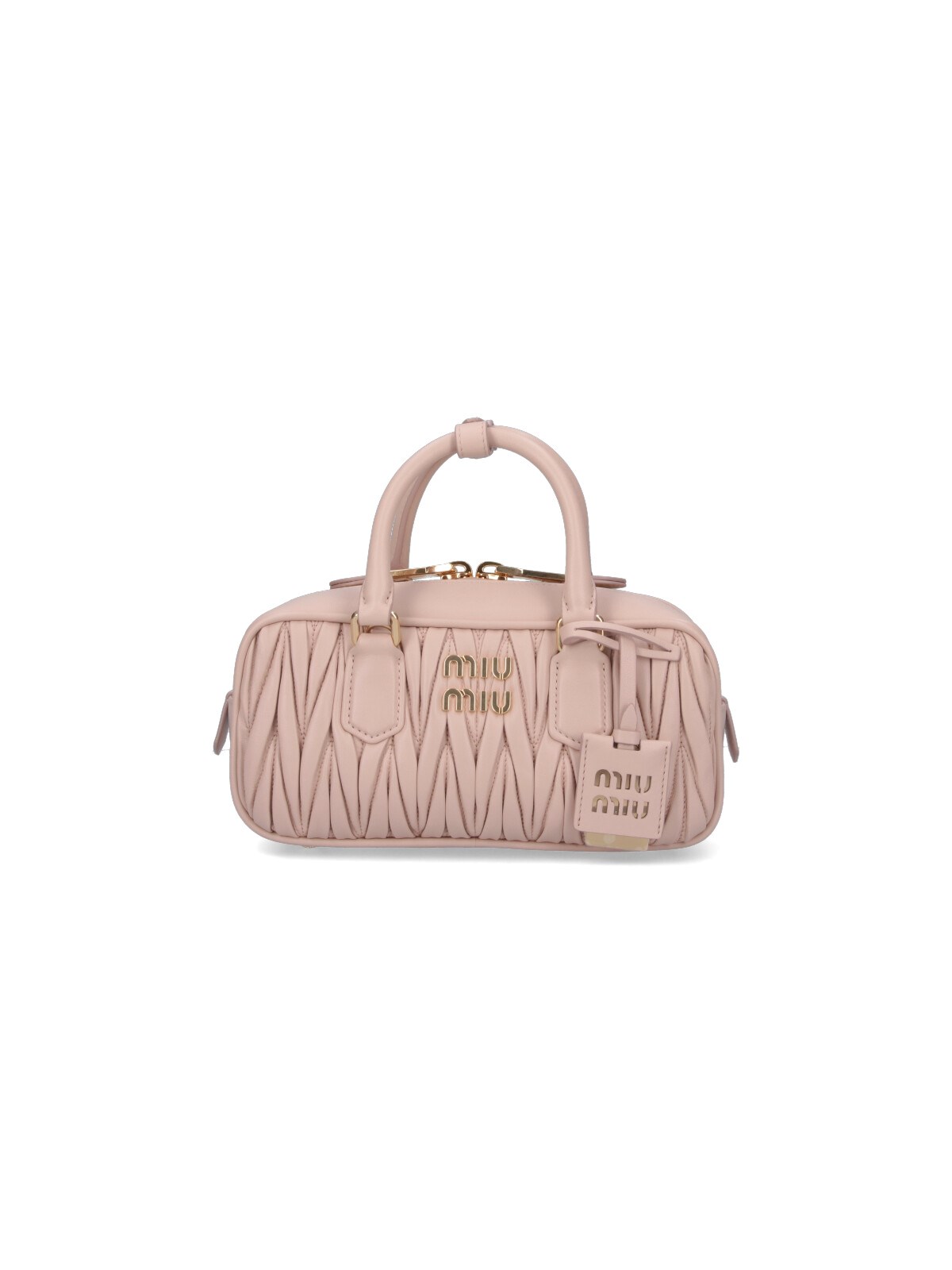 Miu Miu 'arcadie' Handbag In Sand