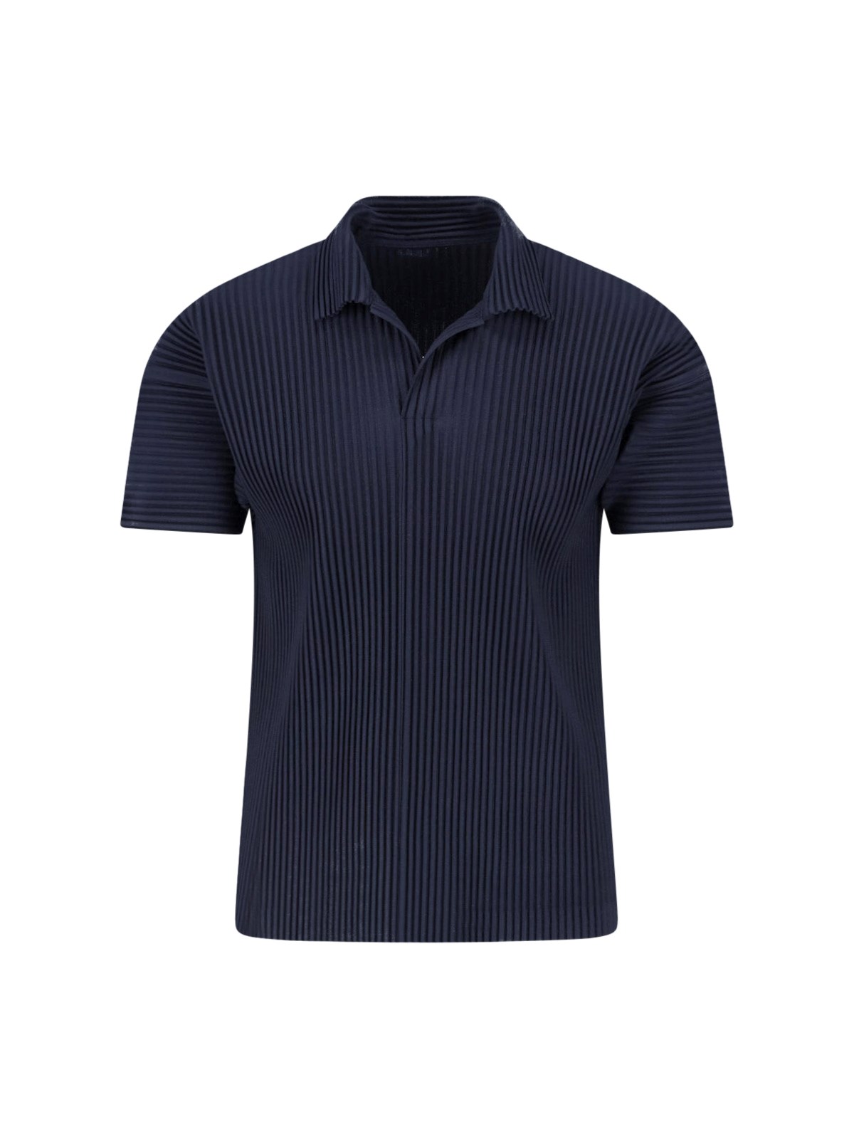 Homme Plisse Pleated Polo
