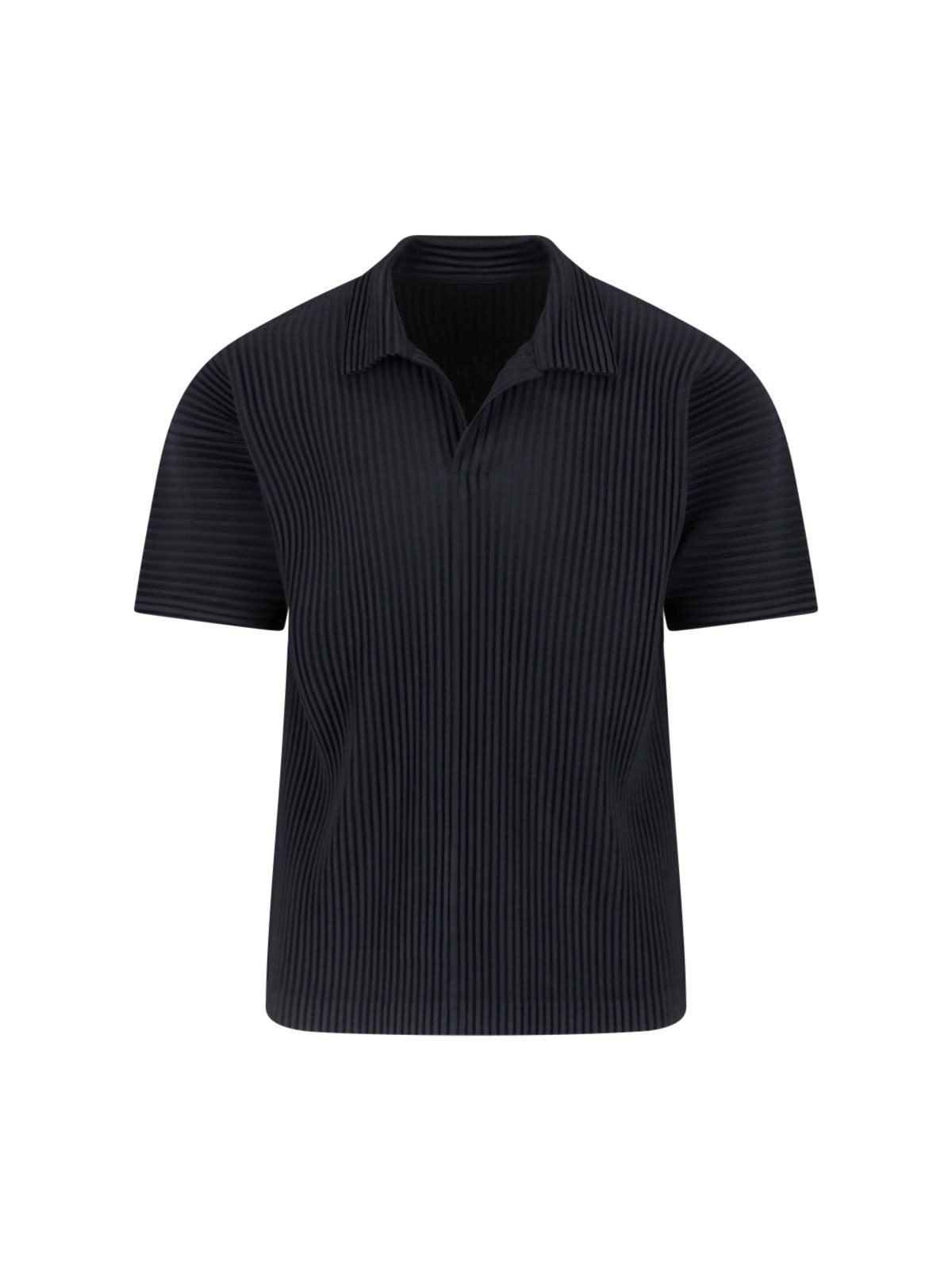 Homme Plisse Pleated Polo