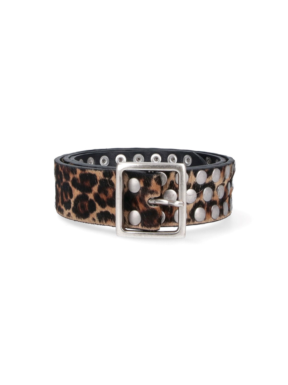 Golden Goose Leather Belt "Leo"