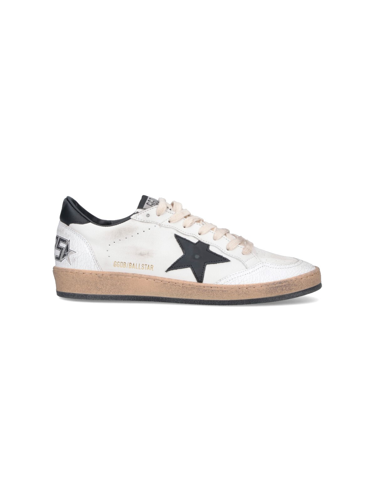 Golden Goose Ball Star Sneaker In White