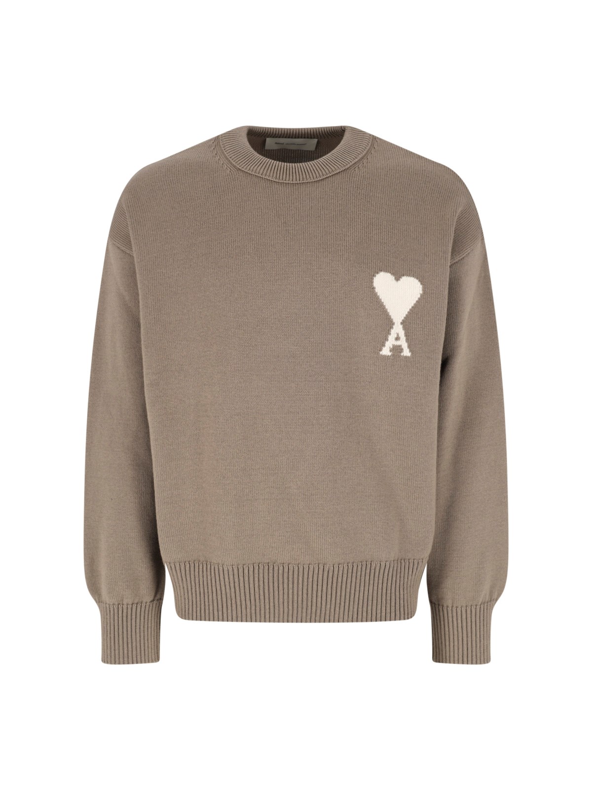 Ami Cotton Sweater "Ami De Caur"