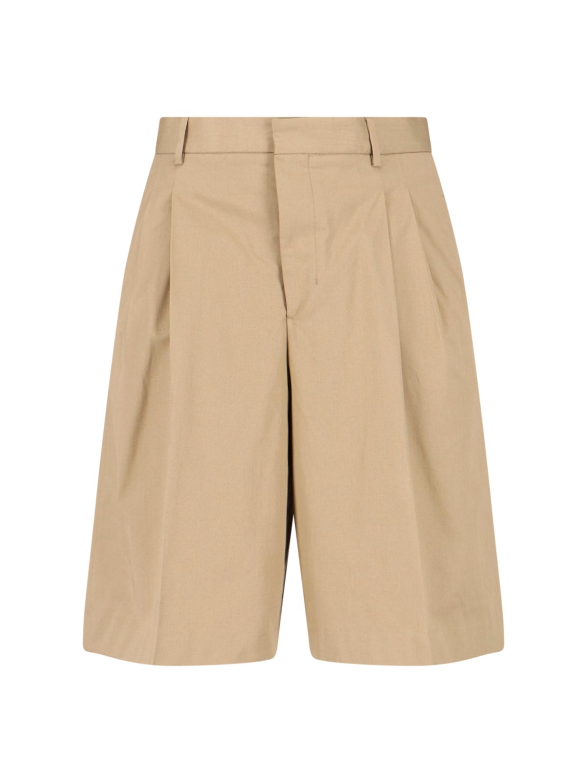 Ami Cotton Bermuda Shorts