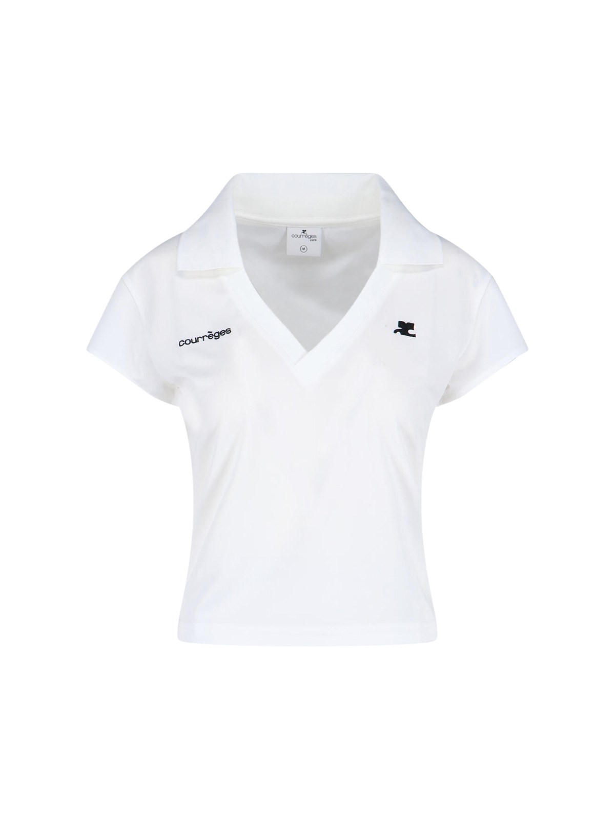Courrèges Logo Polo Shirt