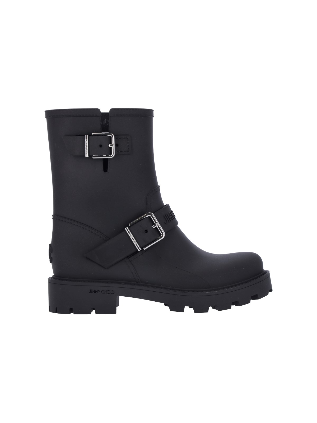 Jimmy Choo "Biker Rain" Ankle Boots