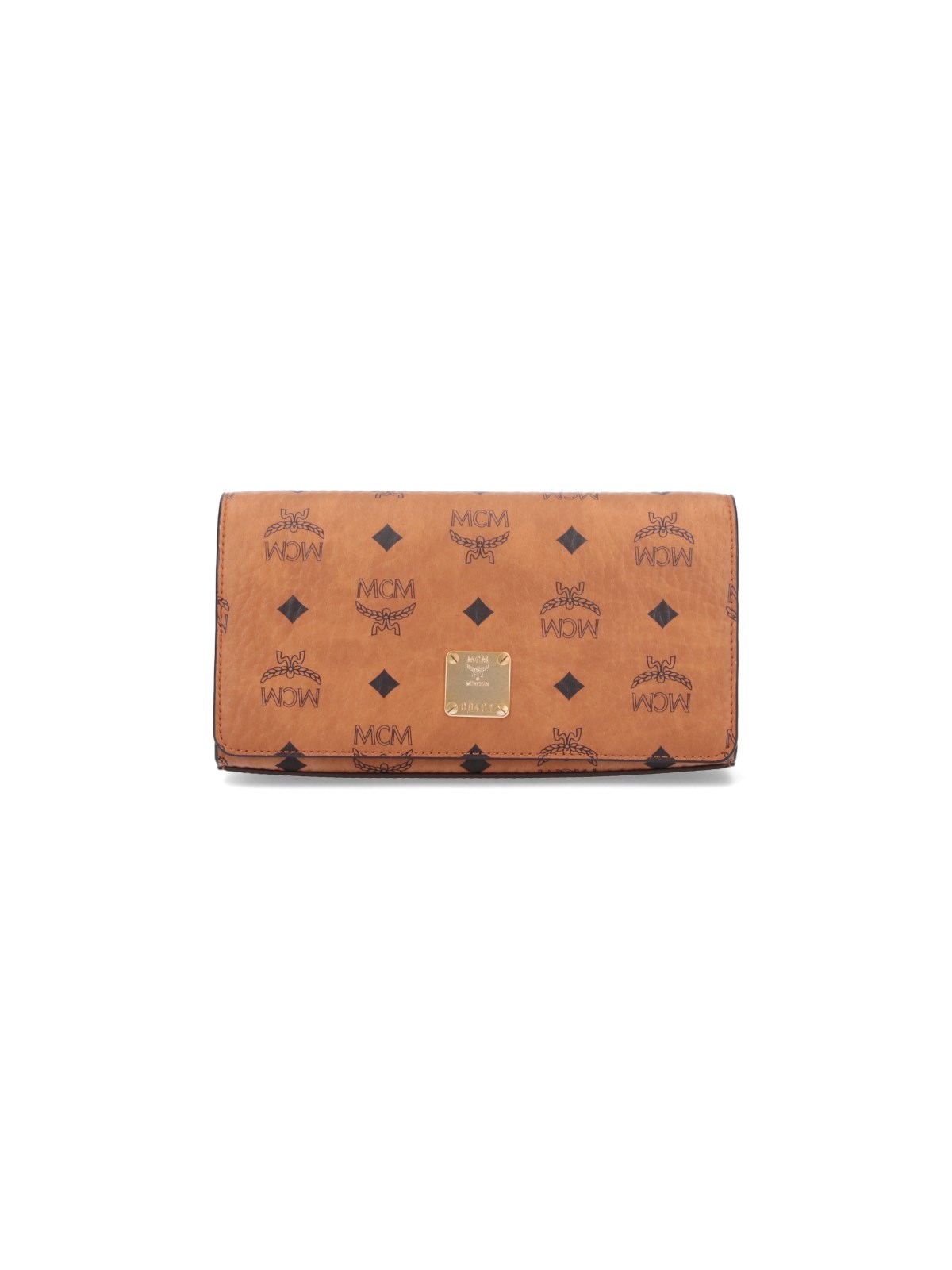 Mcm 'aren' Mini Bag In Brown