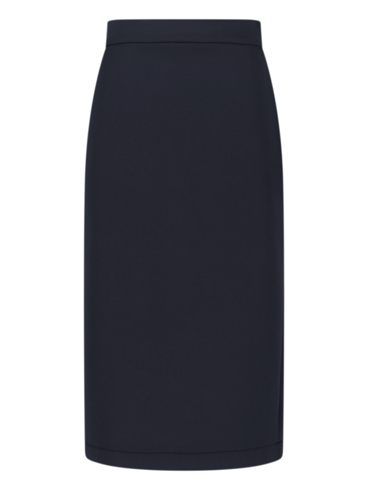 Moncler Genius X Ee72 By Edward Enninful Neoprene Midi Skirt In Blue
